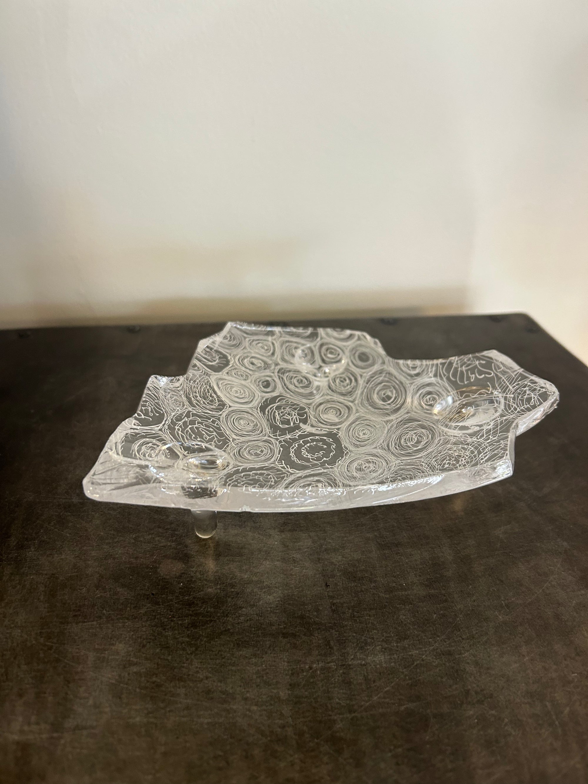 Murrini Dish in White