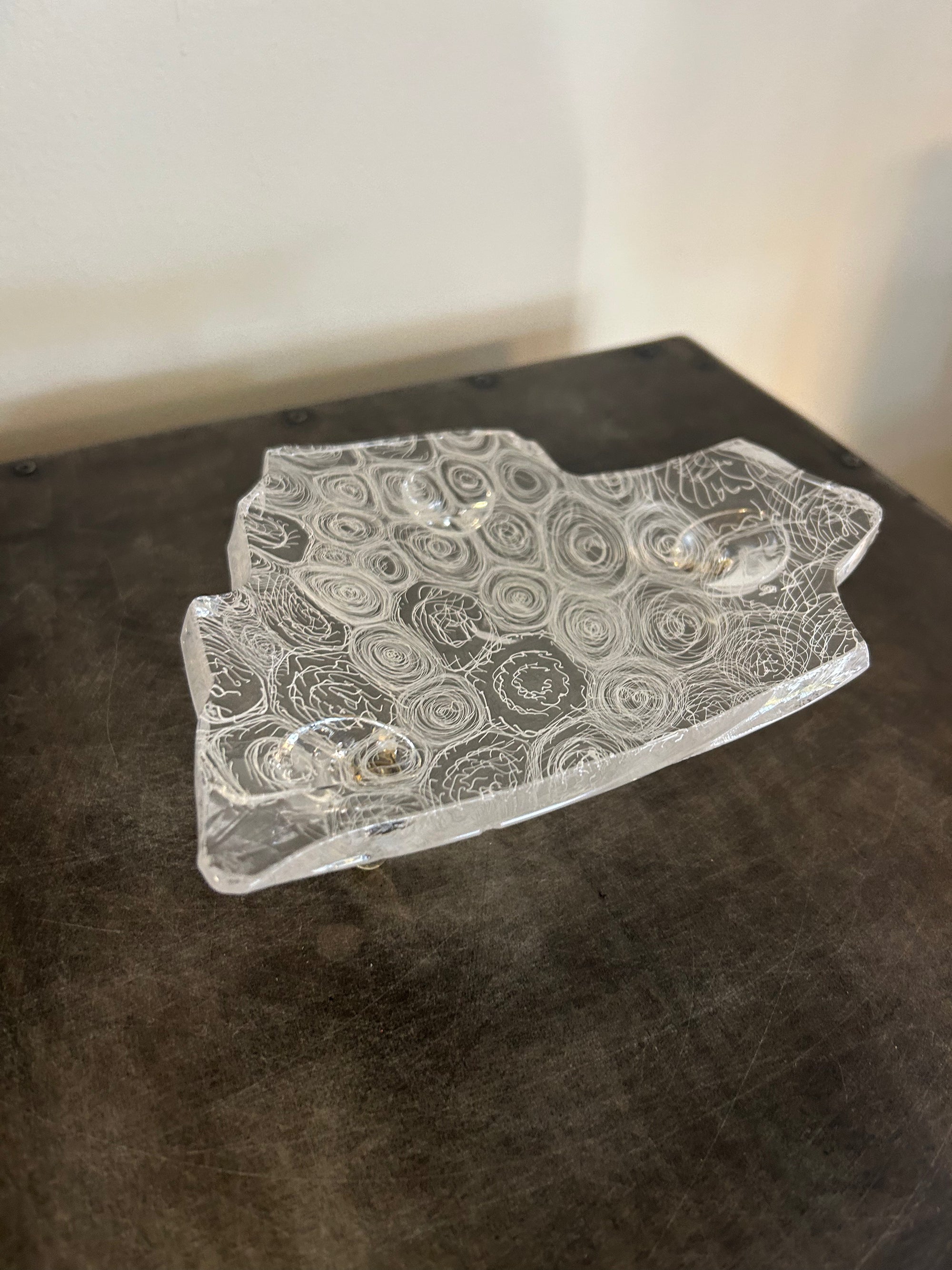 Murrini Dish in White