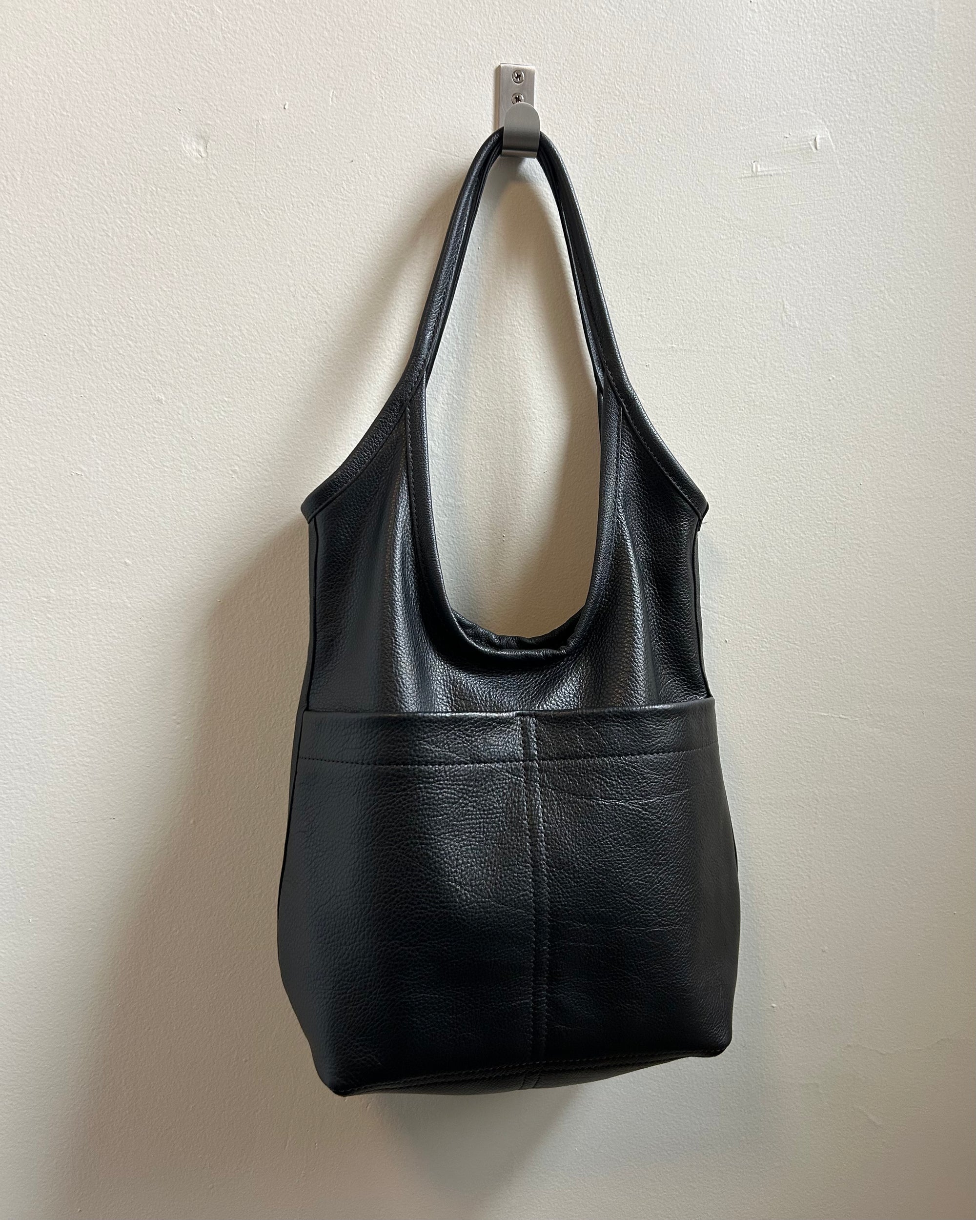 Tux Sling Bag in Honed Black