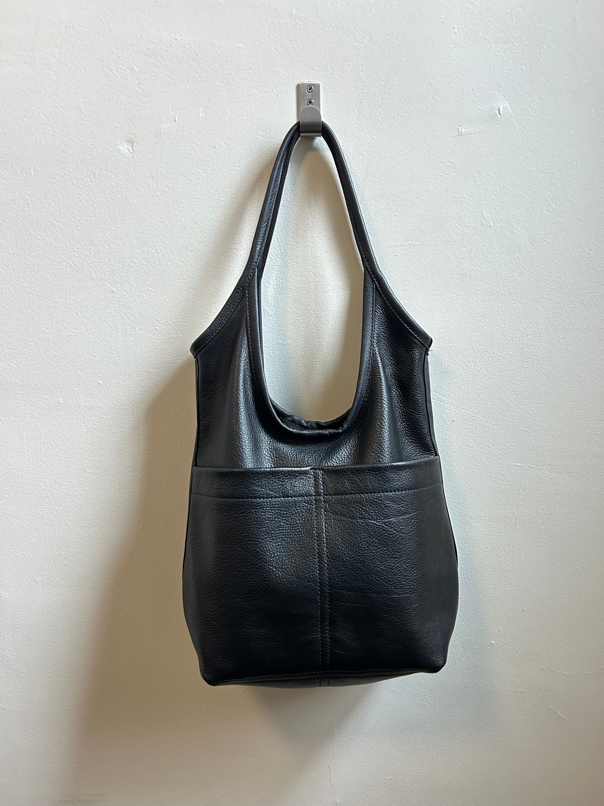 Tux Sling Bag in Honed Black