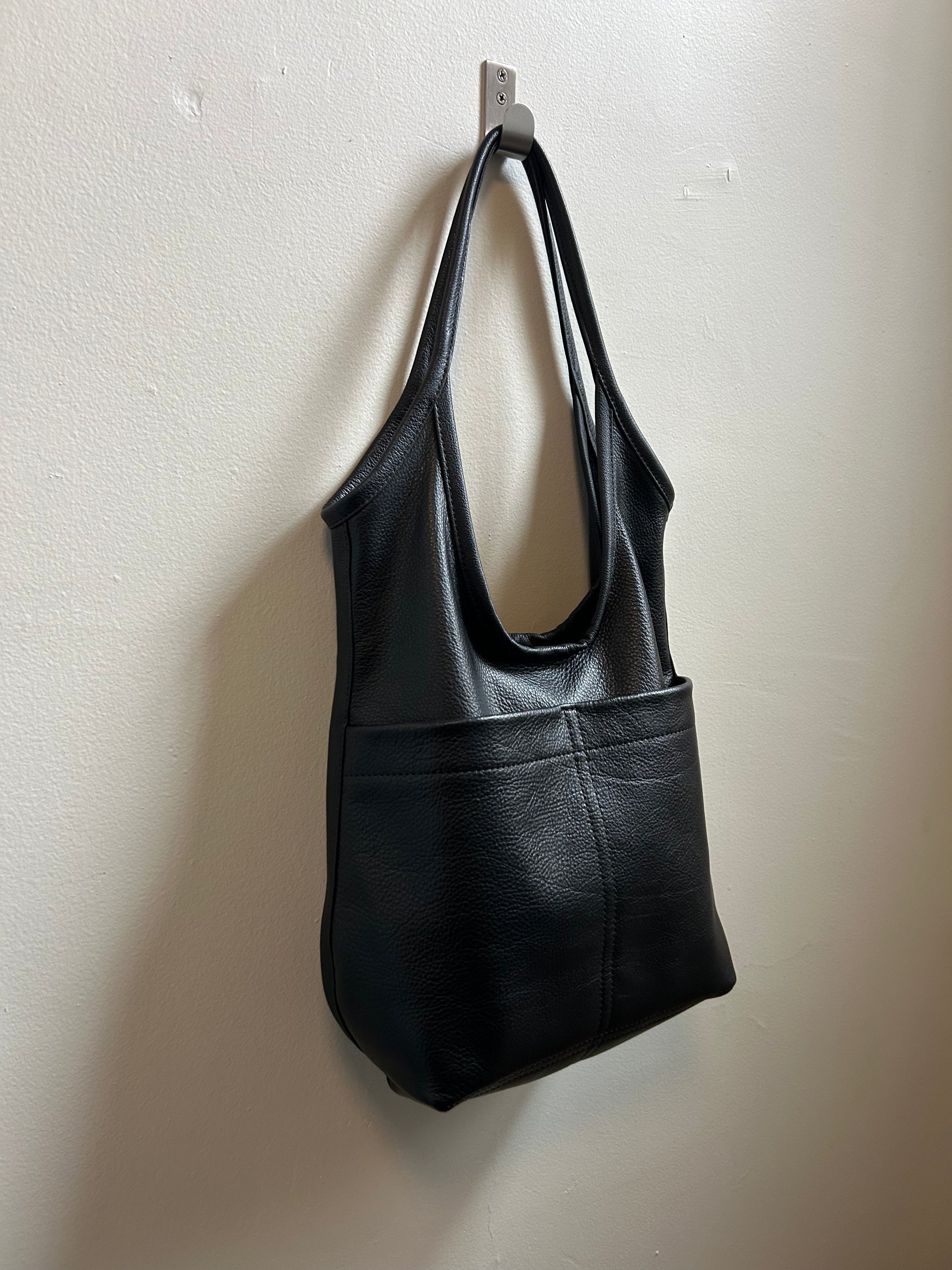 Tux Sling Bag in Honed Black