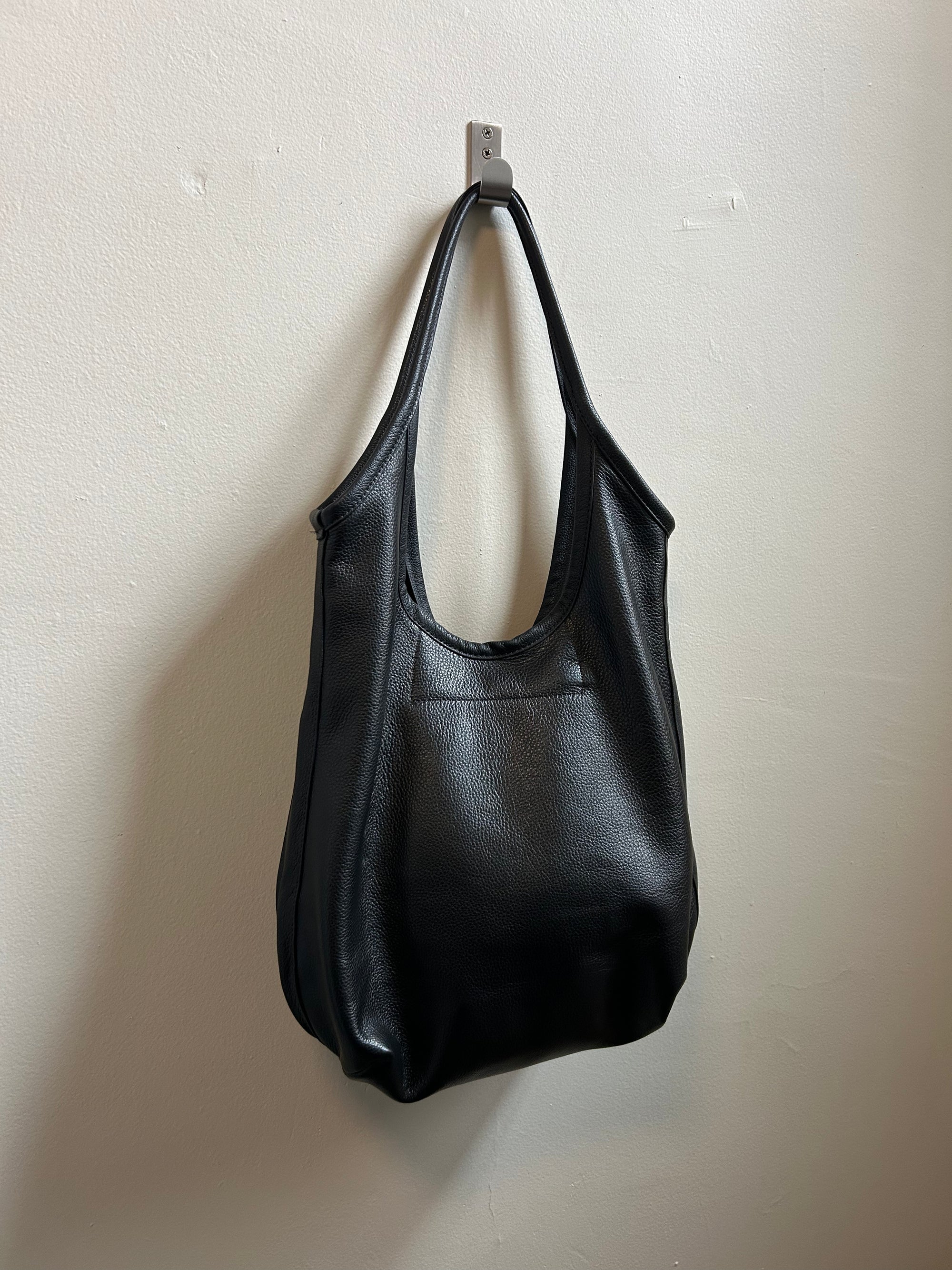 Tux Sling Bag in Honed Black