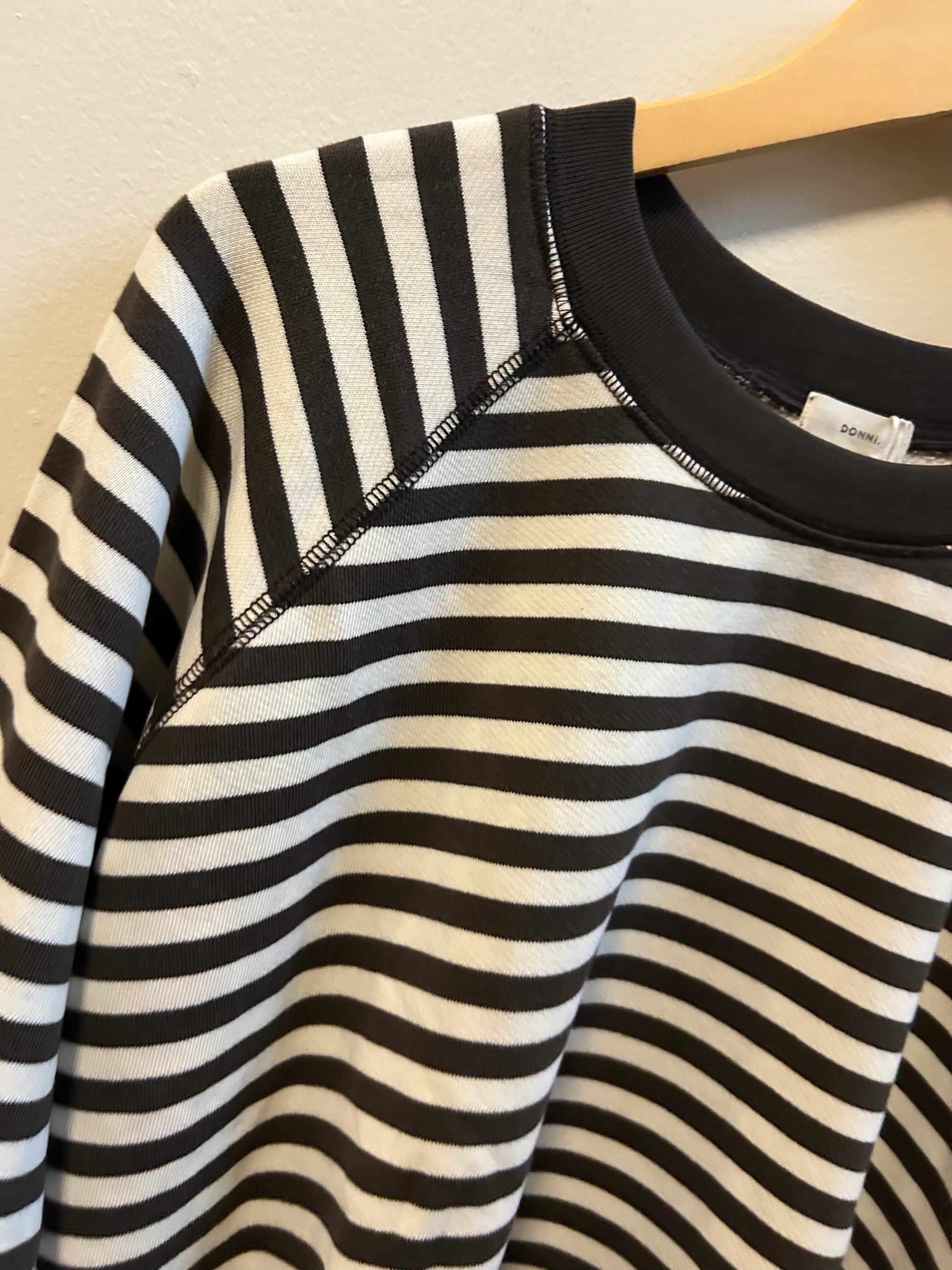 The Stripe Eco-Terry Crewneck
