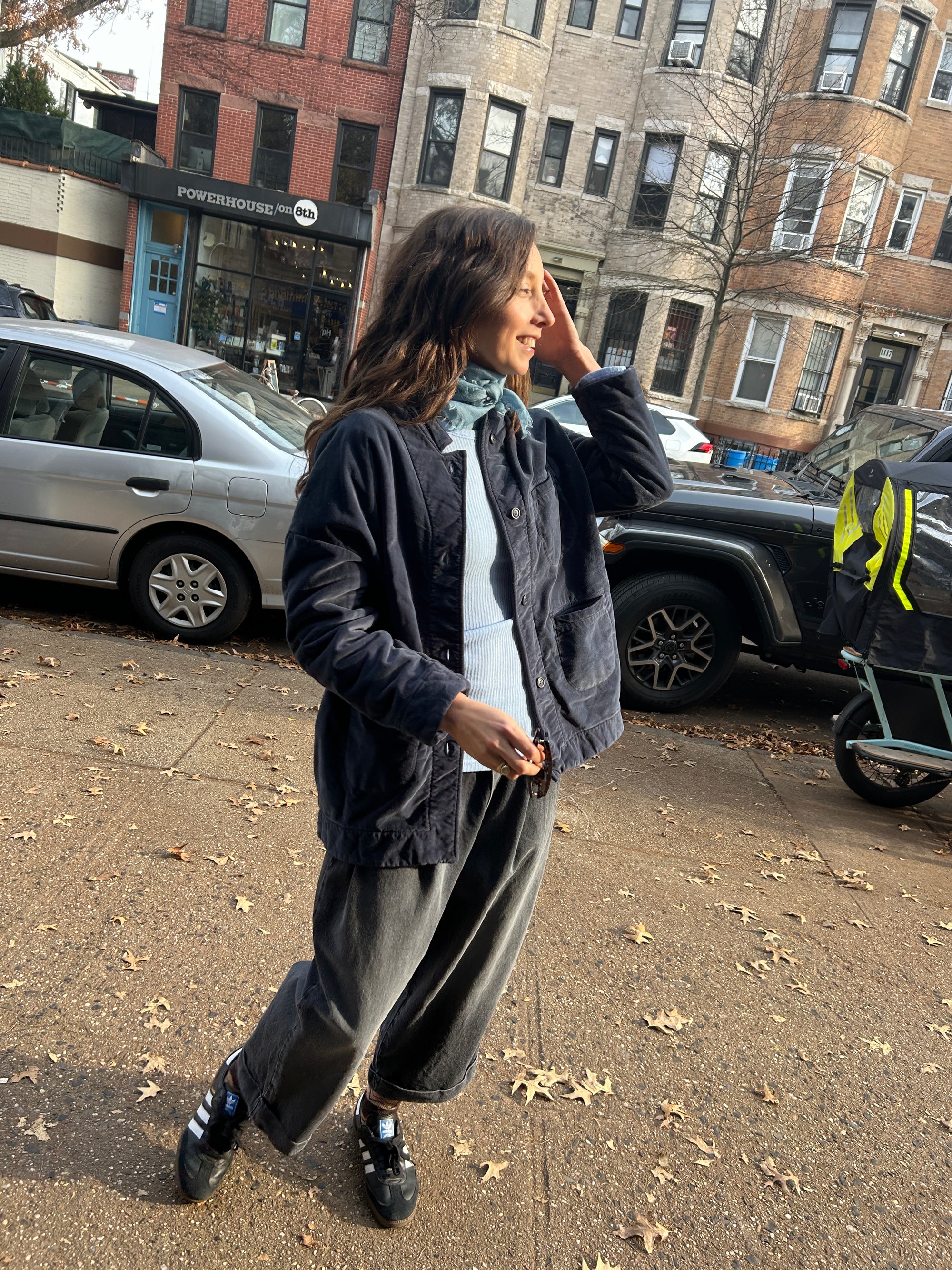 Velvet Soft Blazer in Atlantic