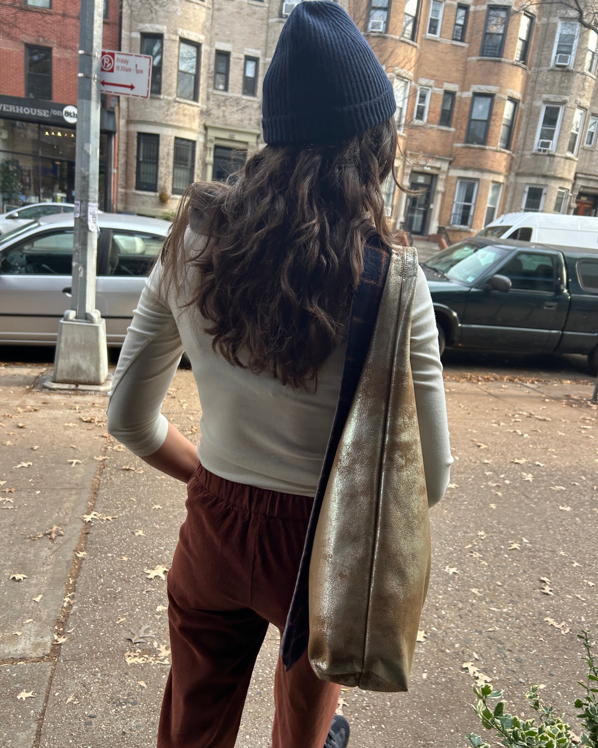 Monarch Bag in Double Gilded Mink