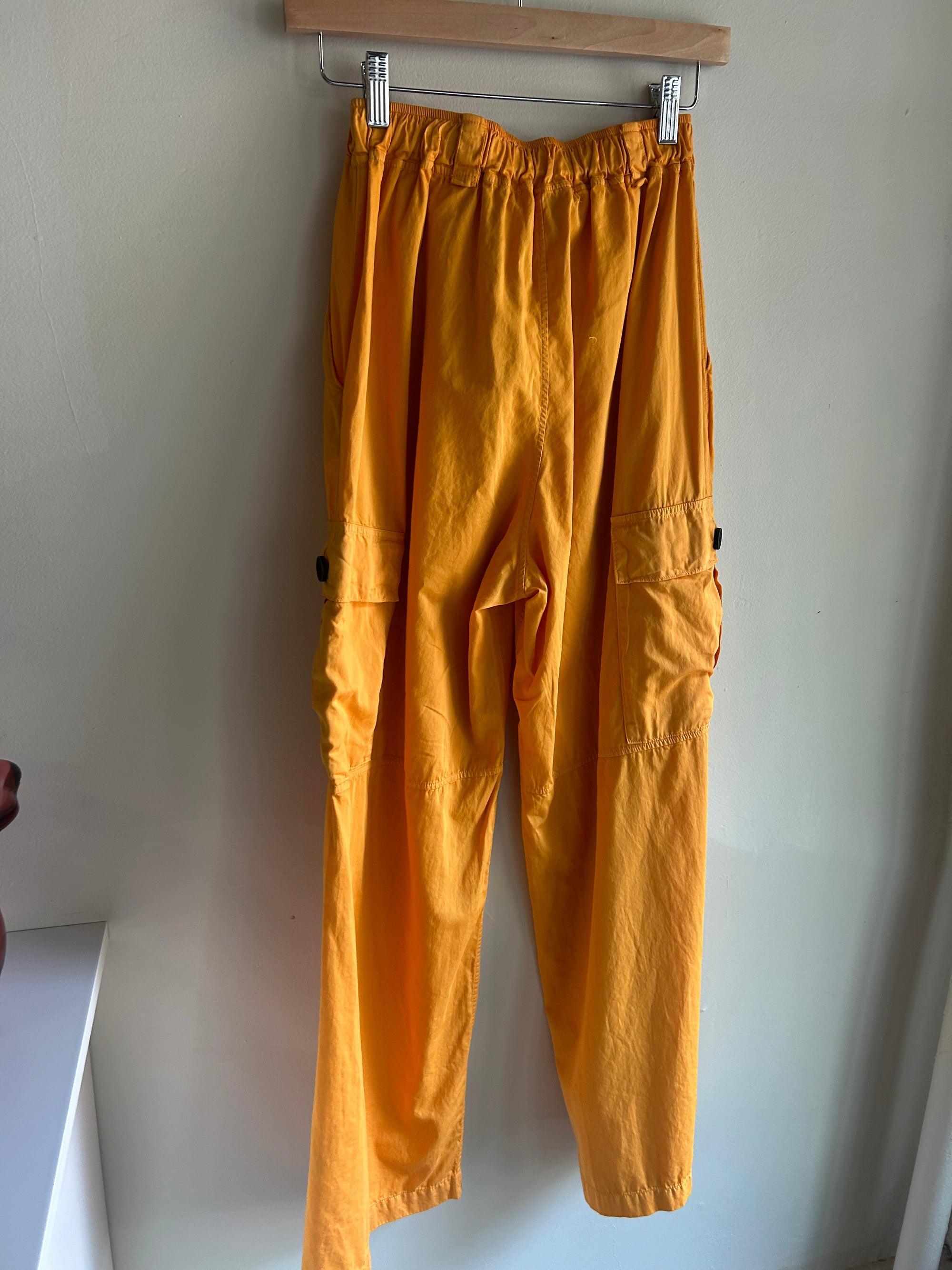 Wade Poplin Trouser in Marigold