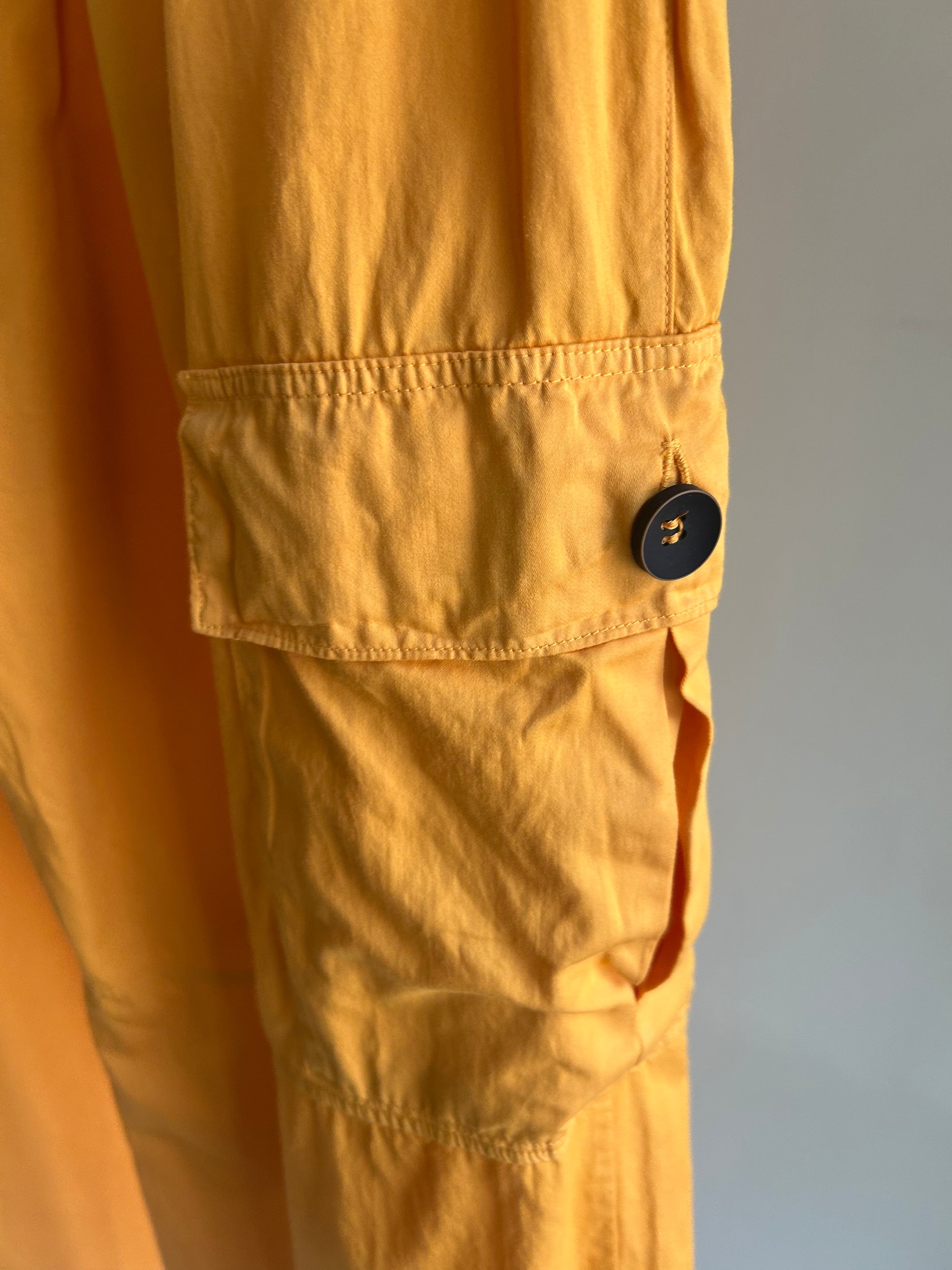 Wade Poplin Trouser in Marigold