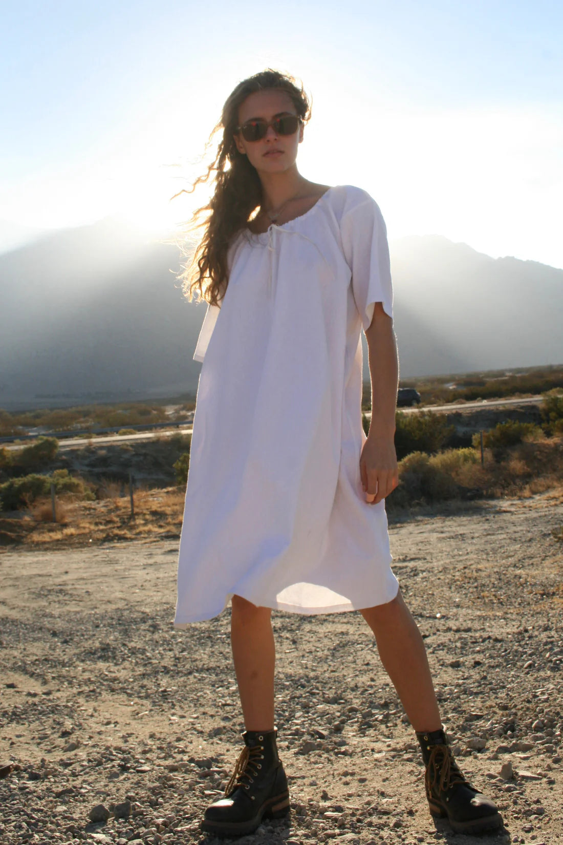 French Linen Dress