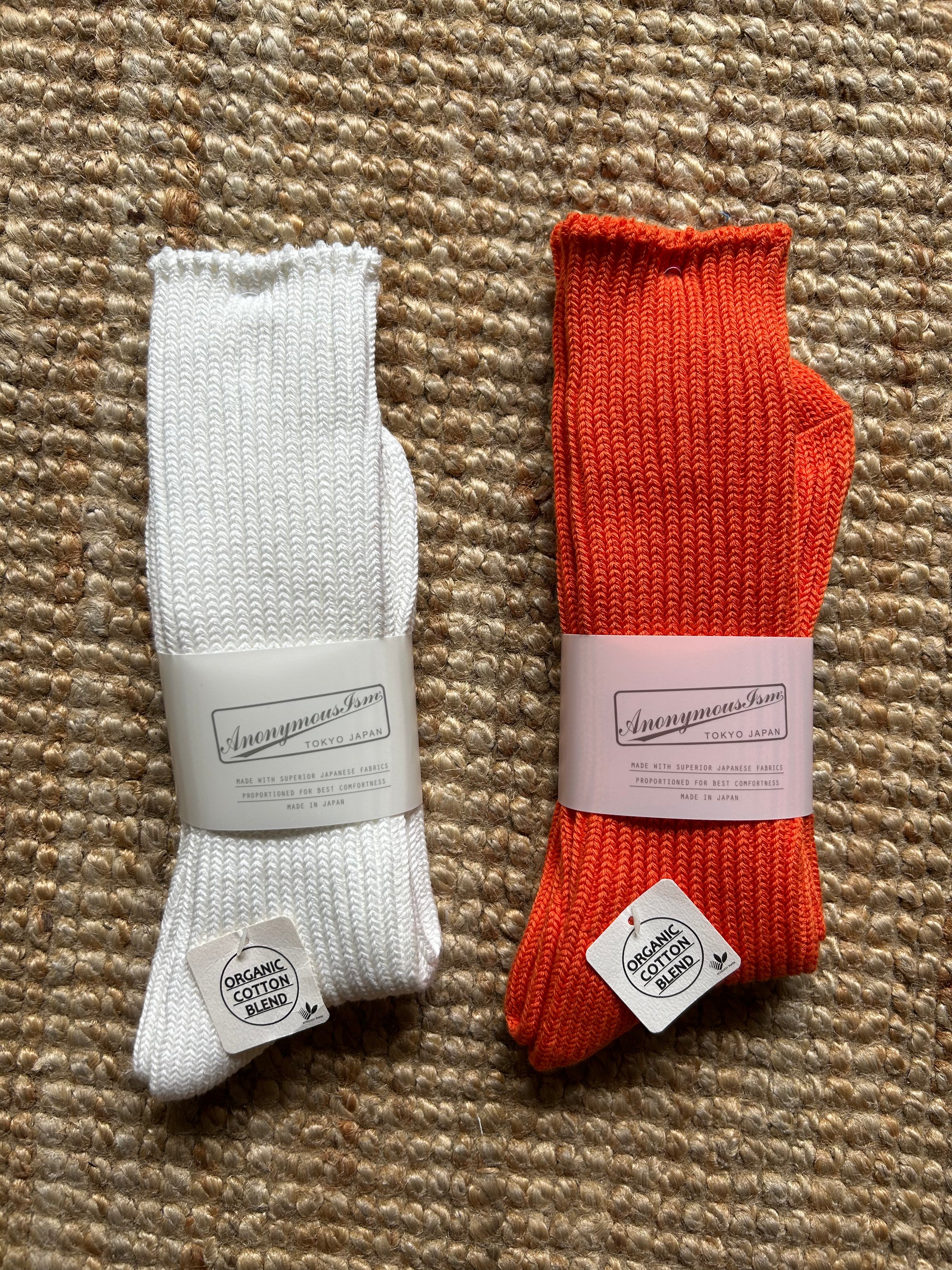 Classic Organic Cotton Crew Socks