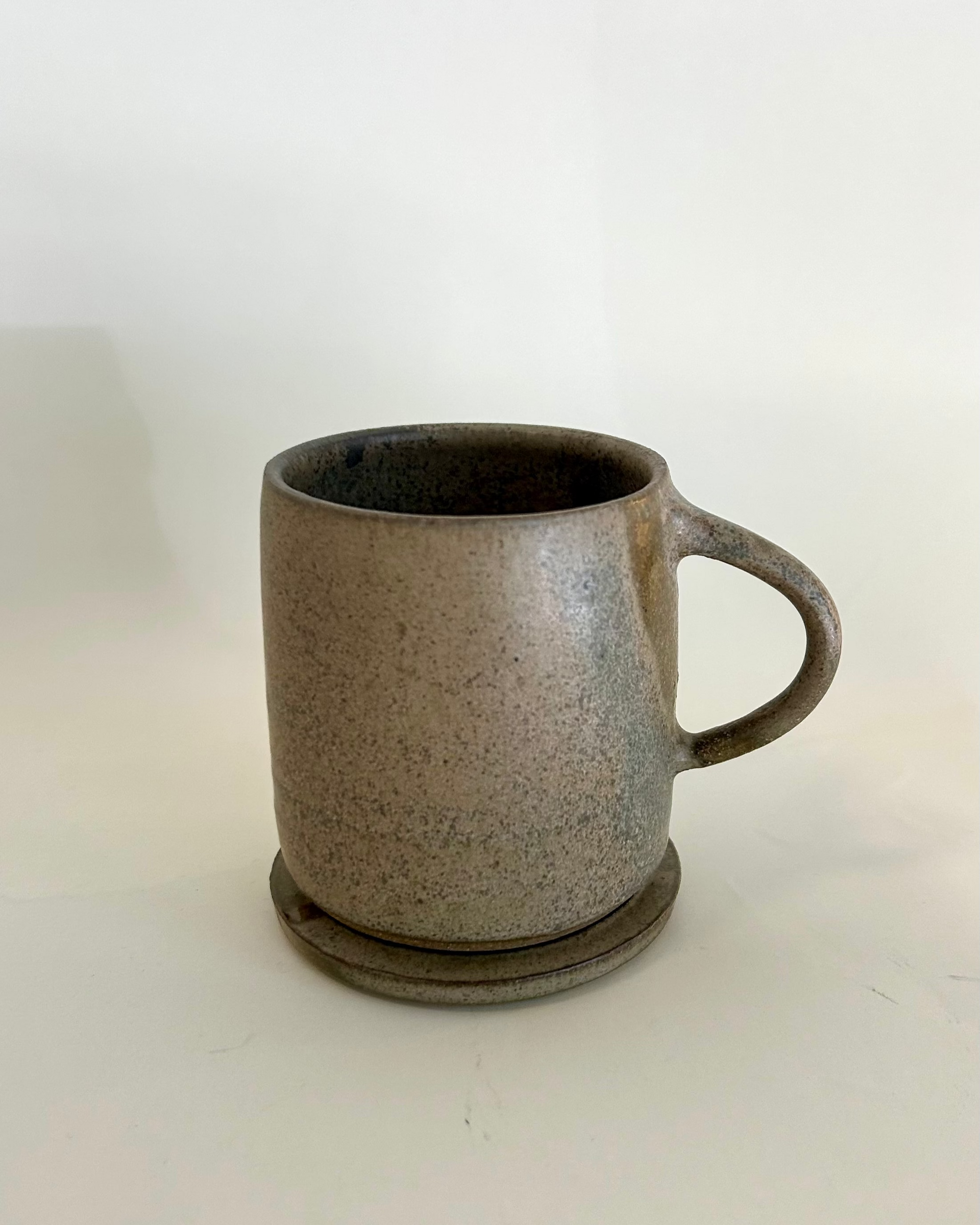 Sage Tea Cup & Simple Saucer