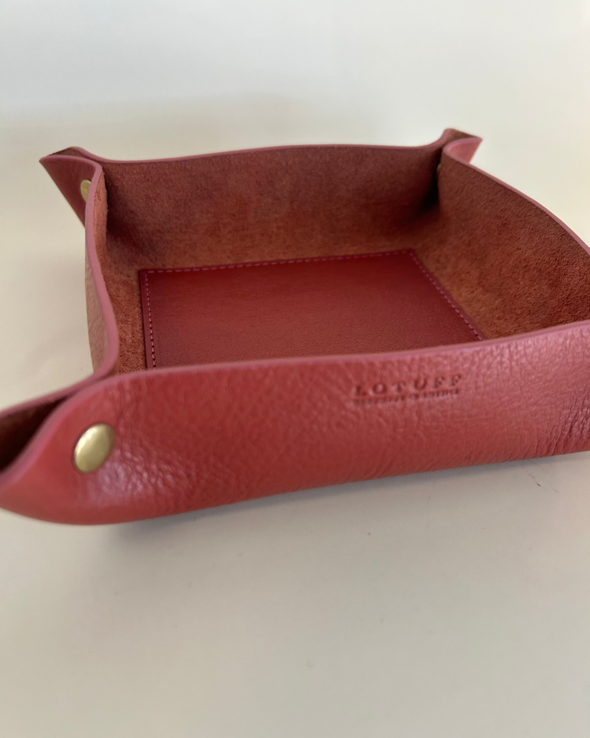 Leather Valet Tray