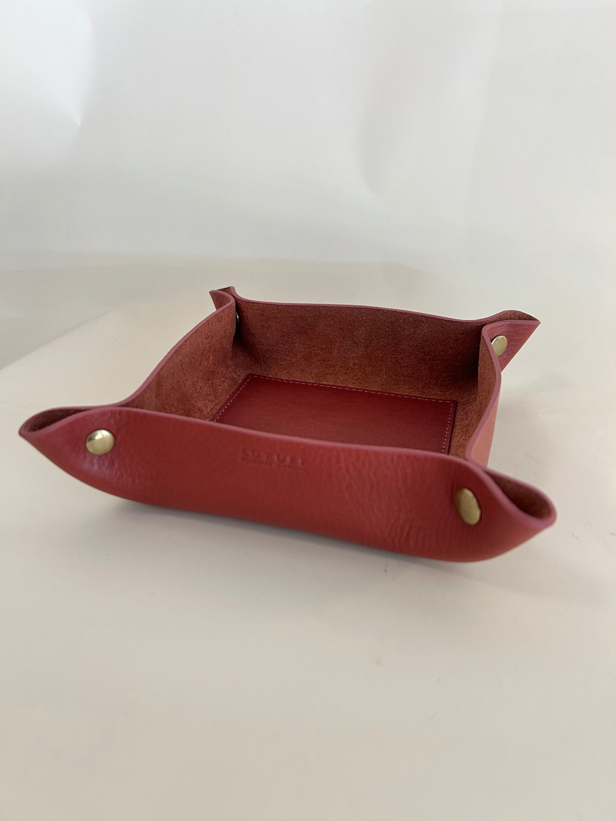 Leather Valet Tray