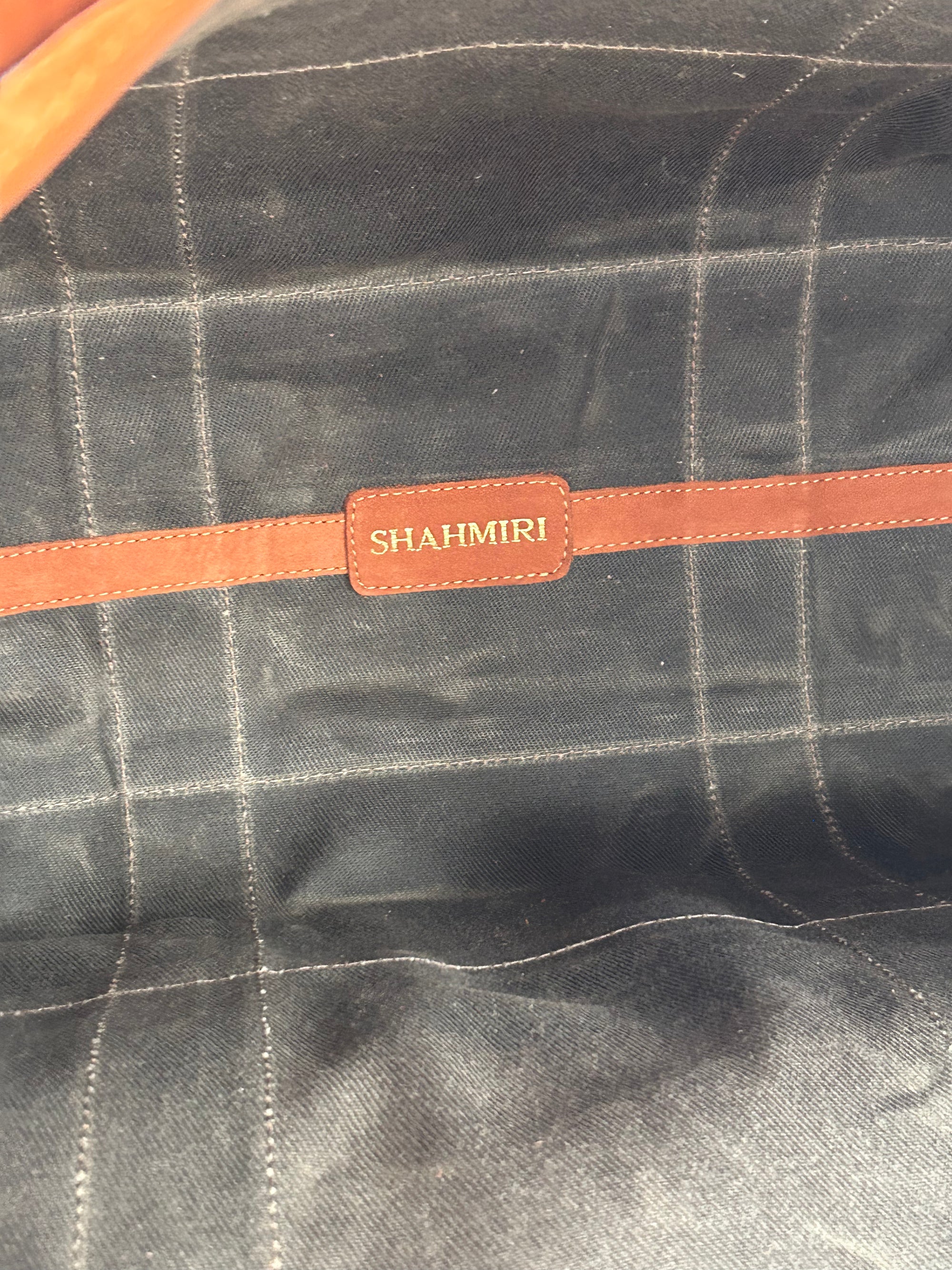 Lotuff x Shahmiri Waxed Canvas and Nubuck Tote