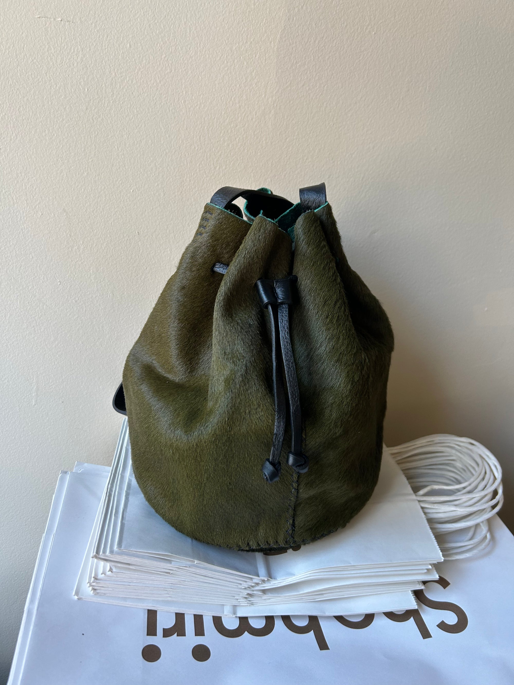 Chelsea Bag in Moss Hide
