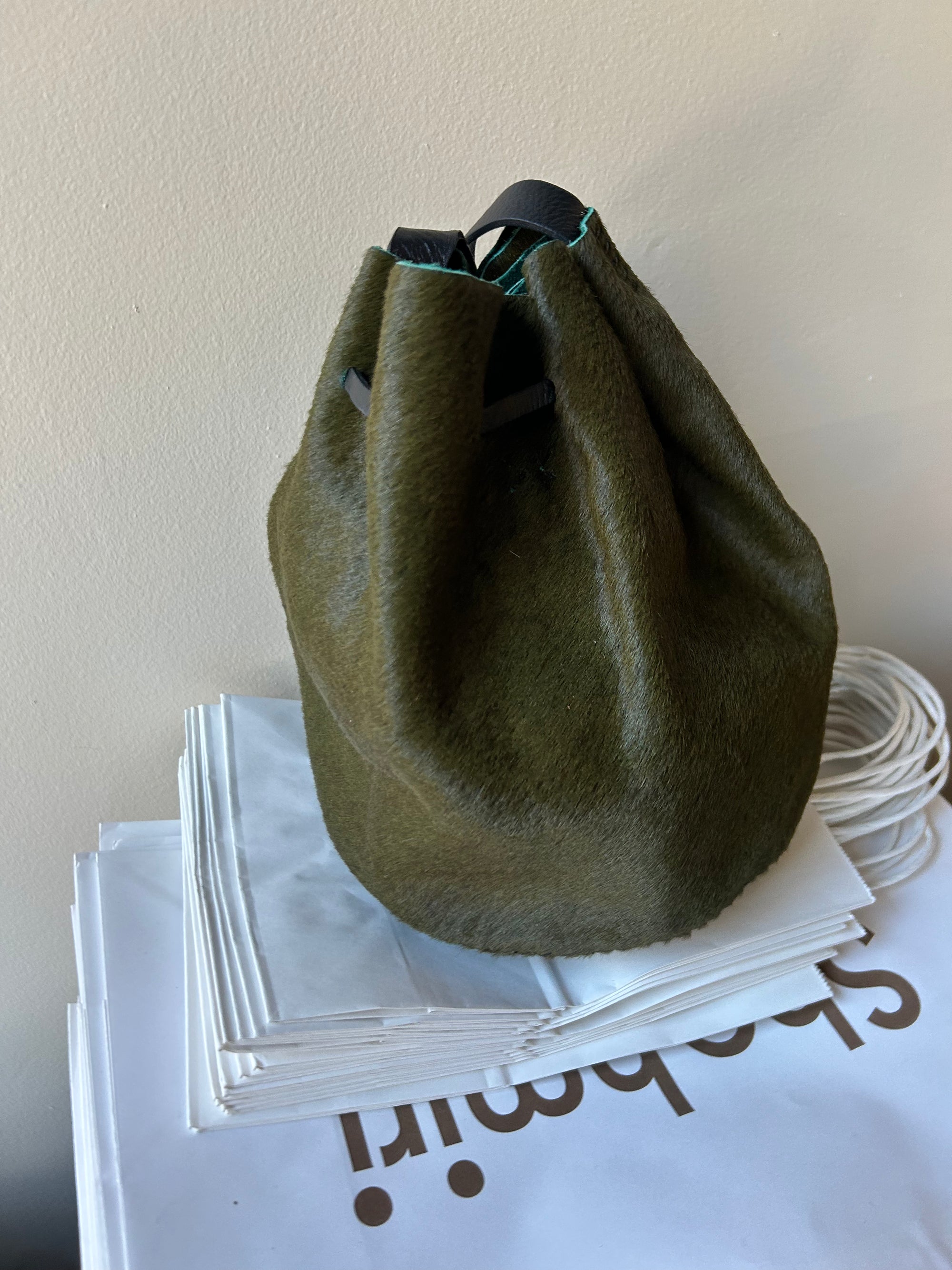 Chelsea Bag in Moss Hide
