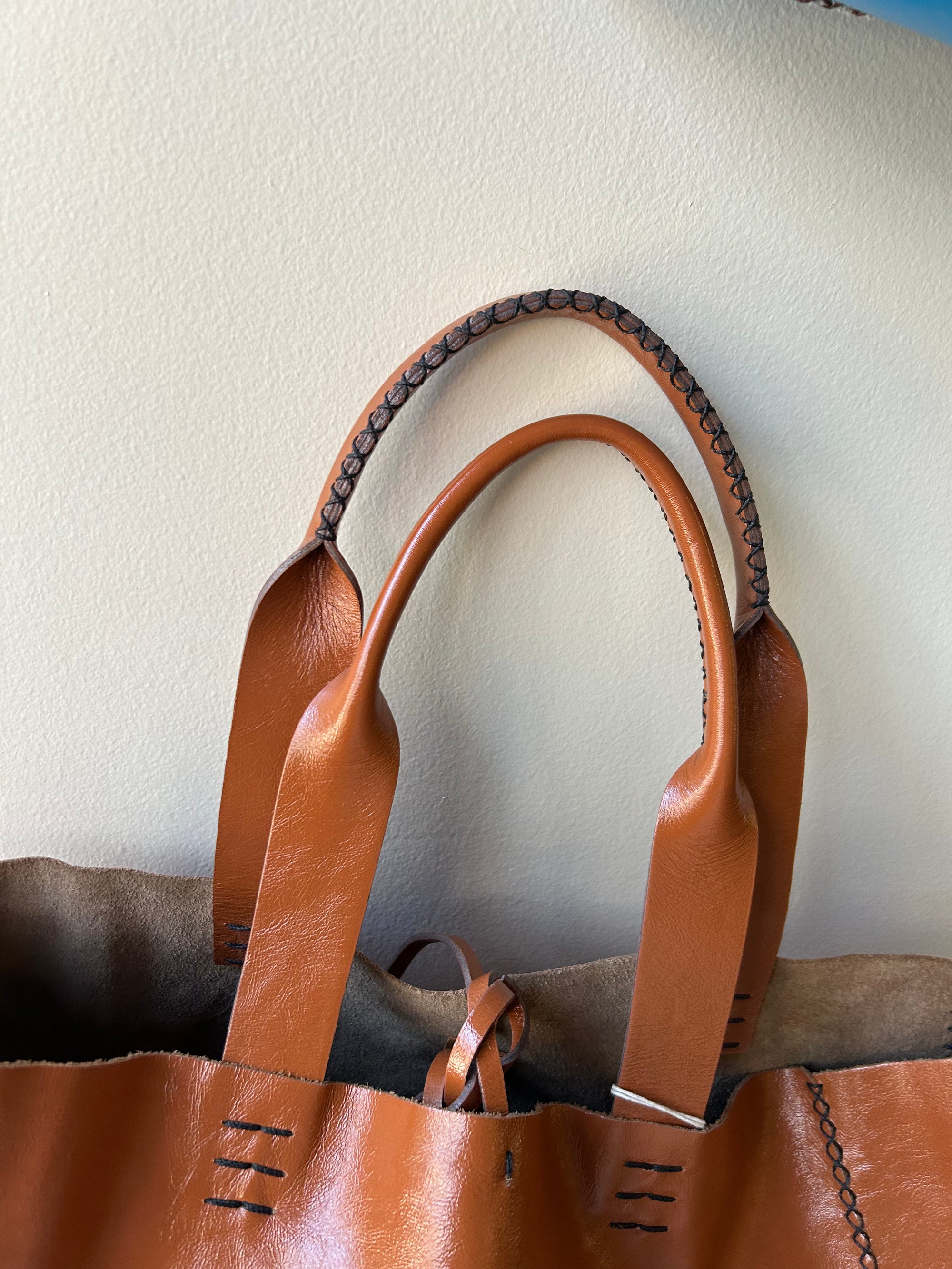 Ipanema Tote in Caramel Leather