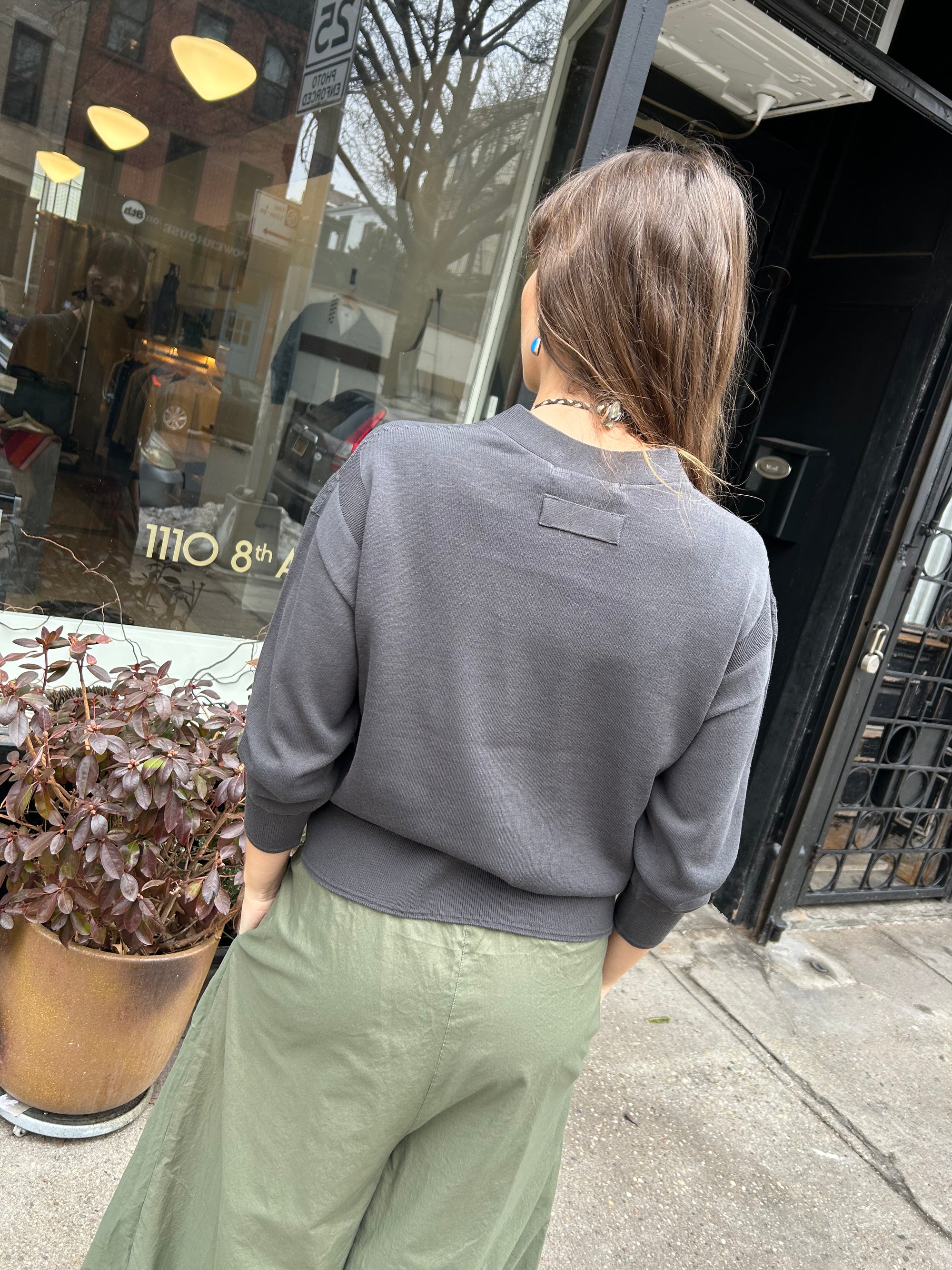 Cove Sweater in Charcoal