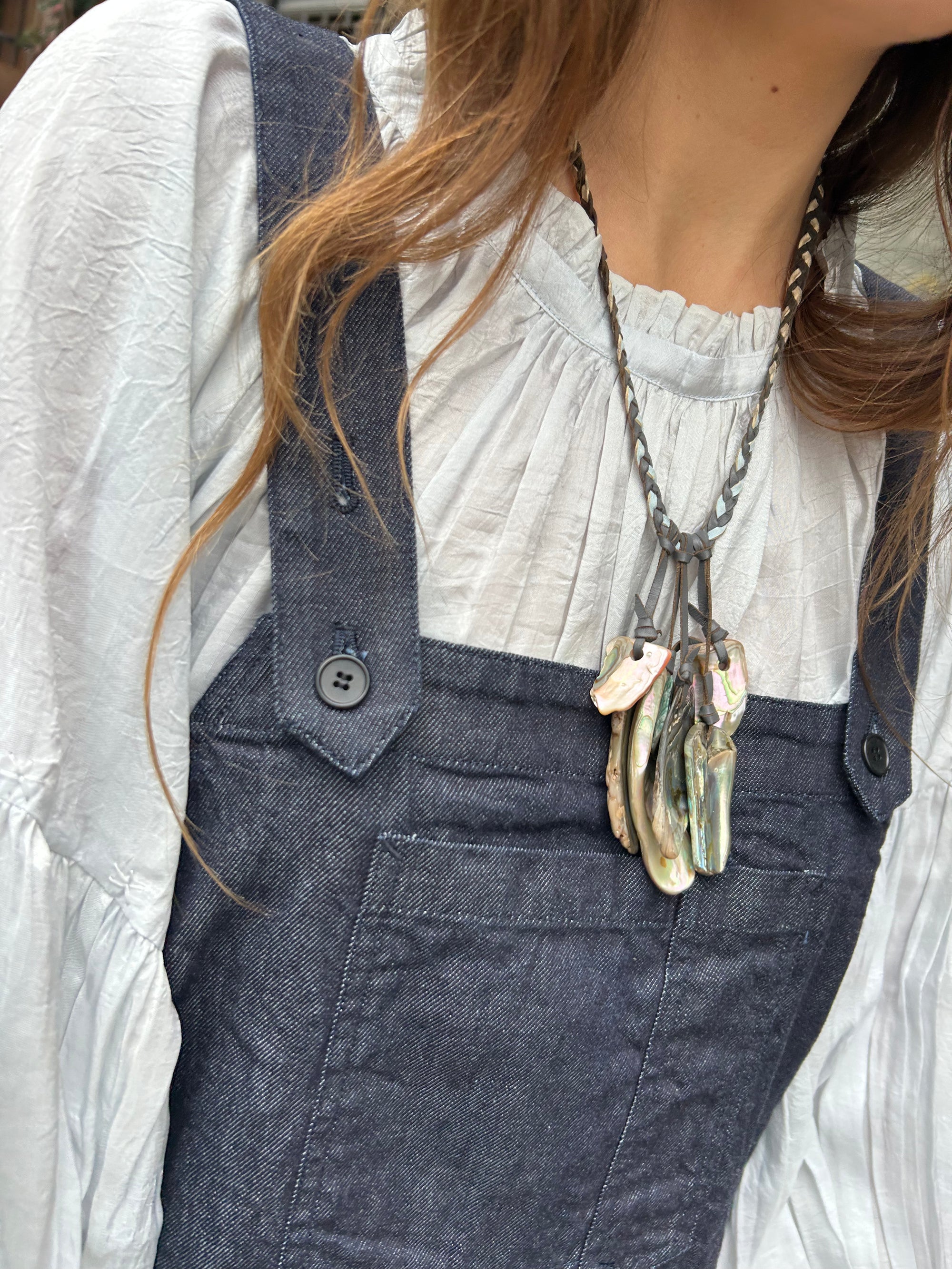 Lange Dress in Indigo