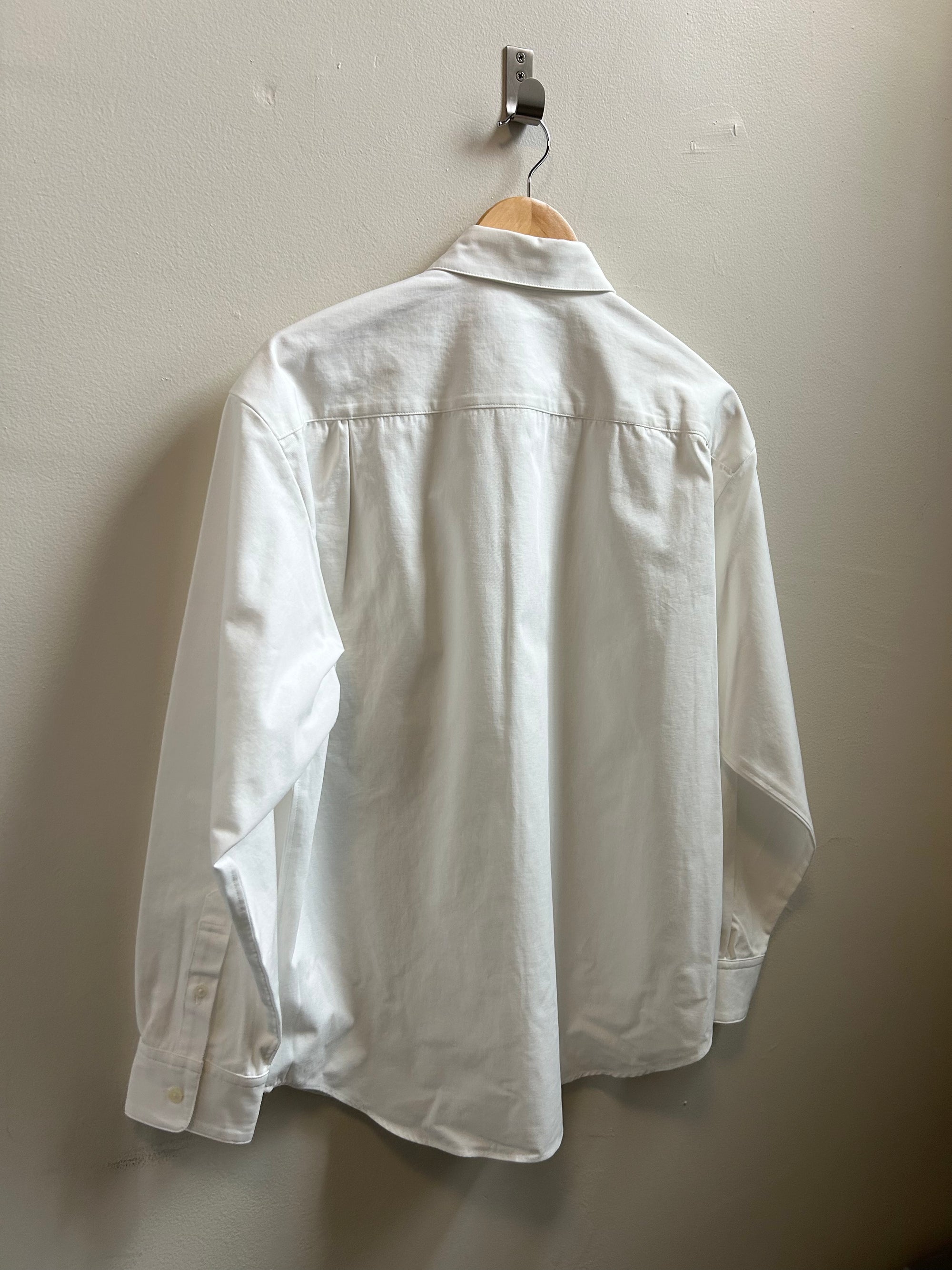 Ben Woven Top in White