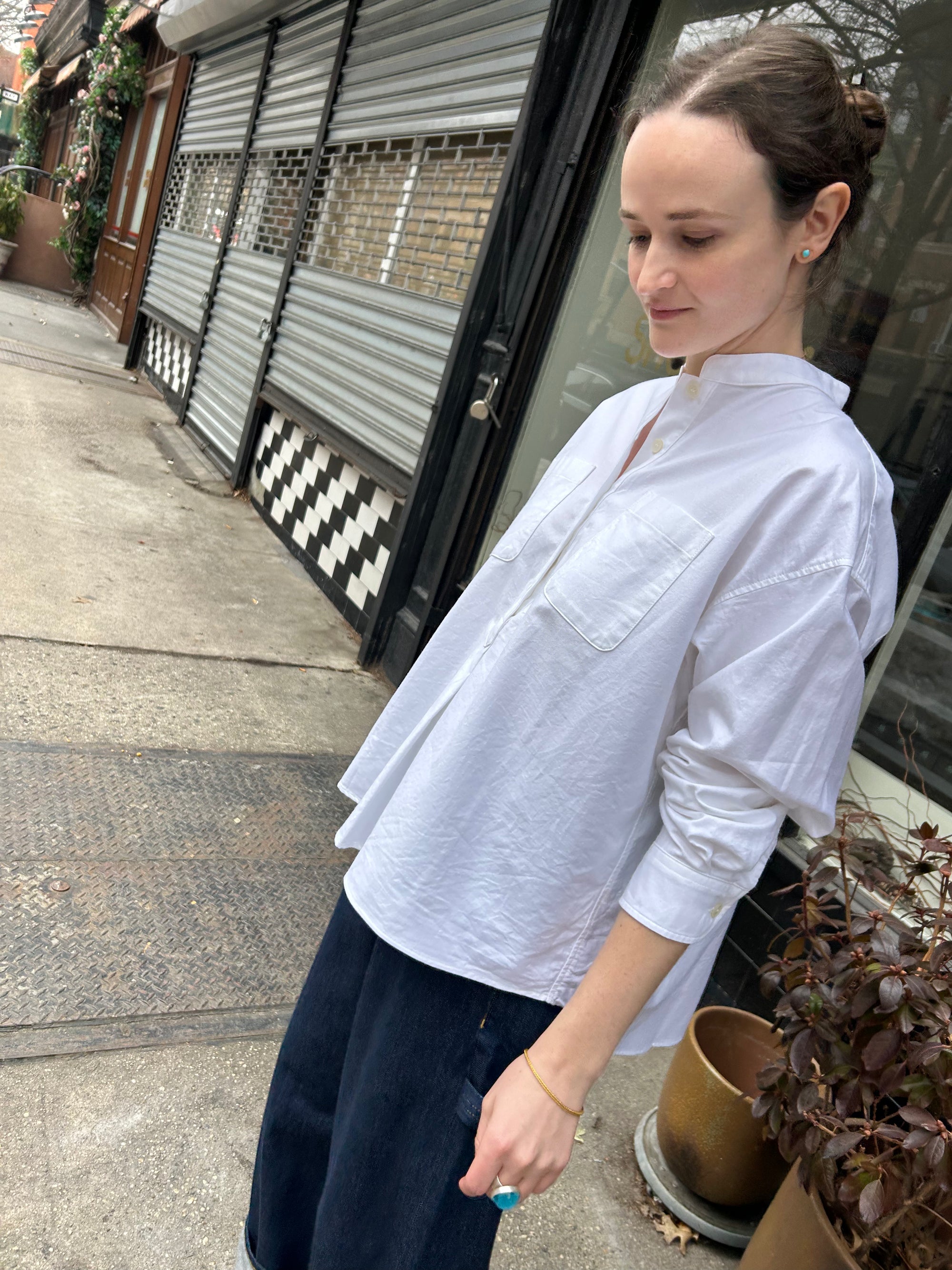 Barista Shirt in White