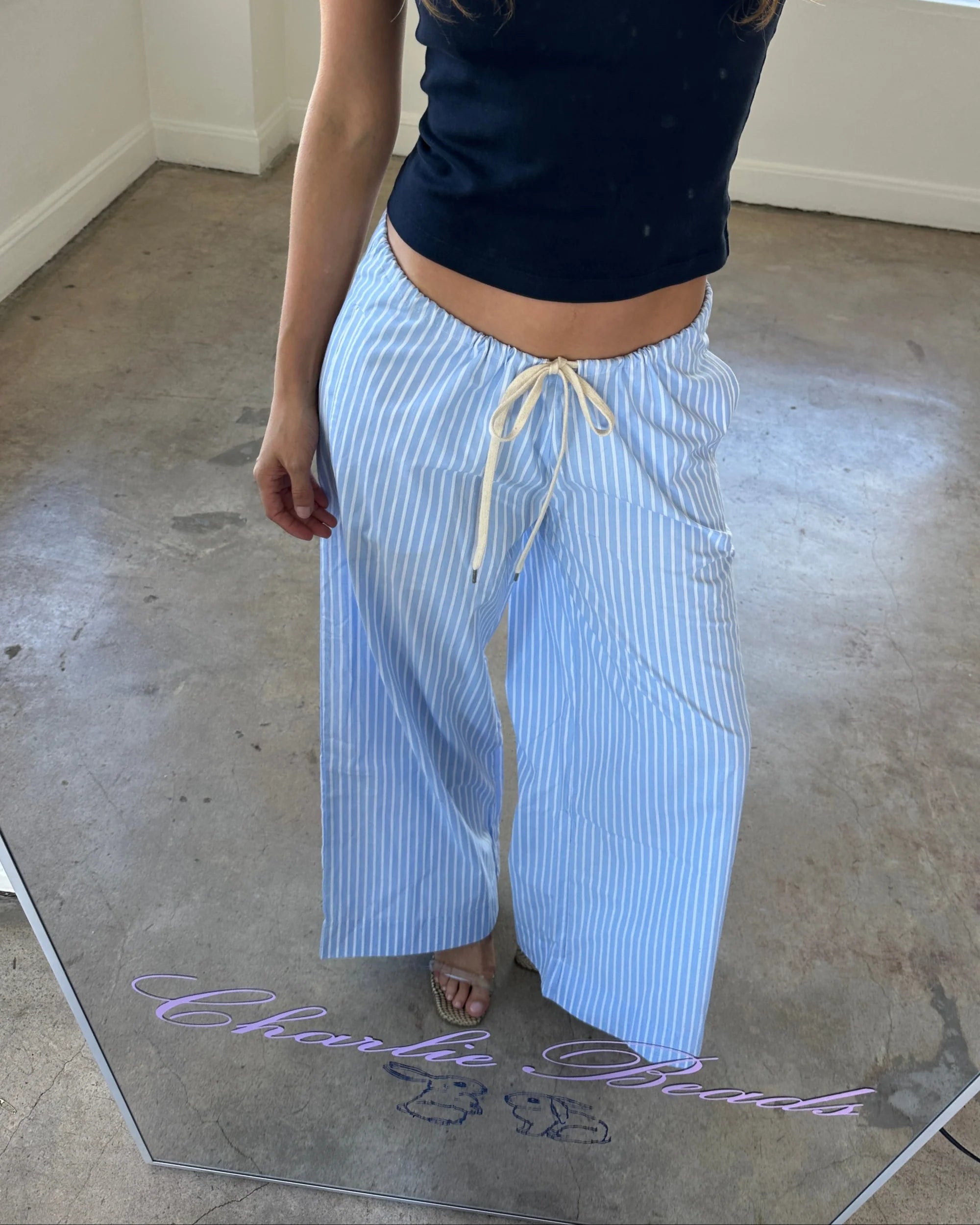 Heirloom Pant Baby Blue Stripe