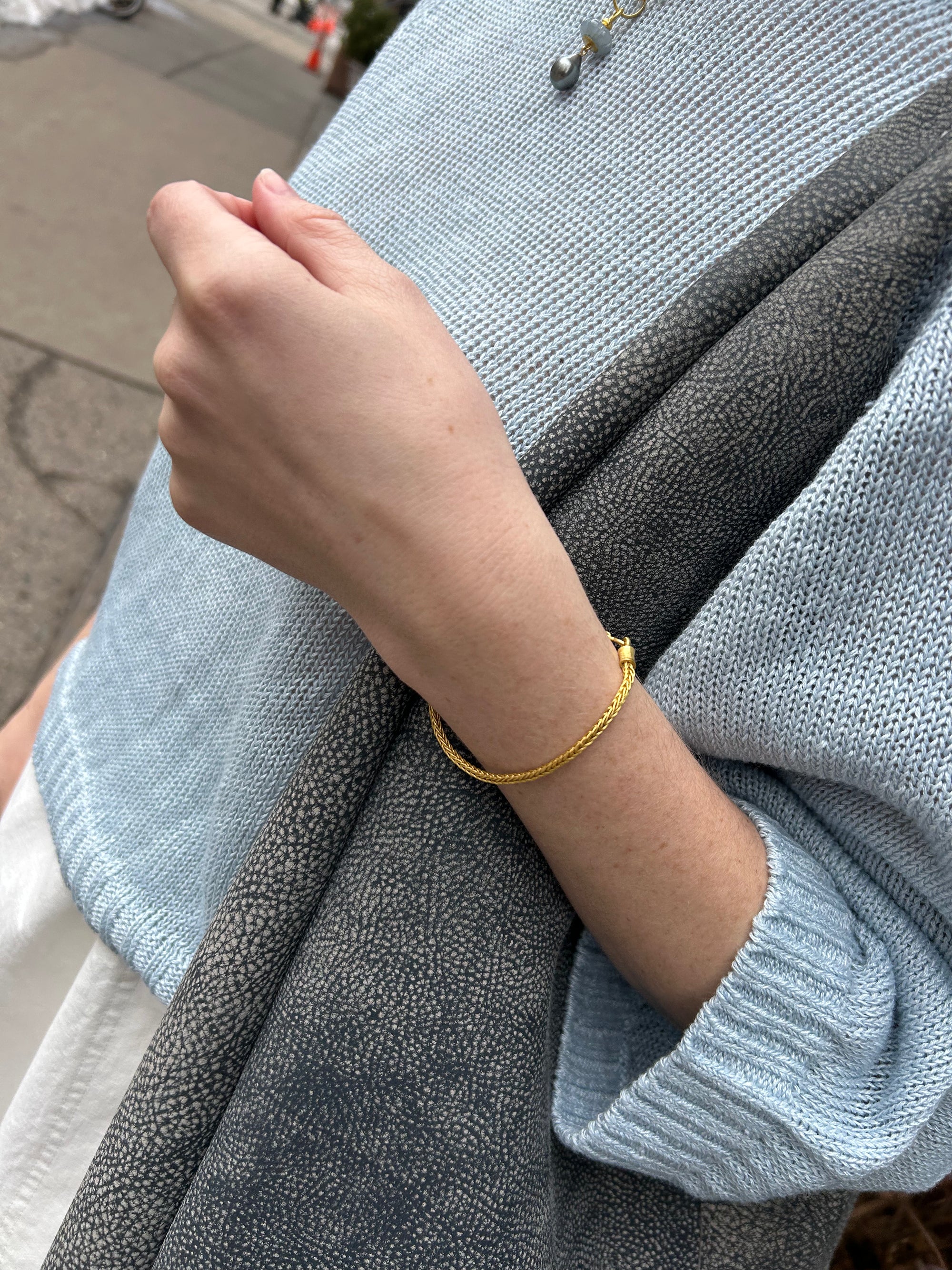 “Dreaming Byzantium III” Gold Bracelet