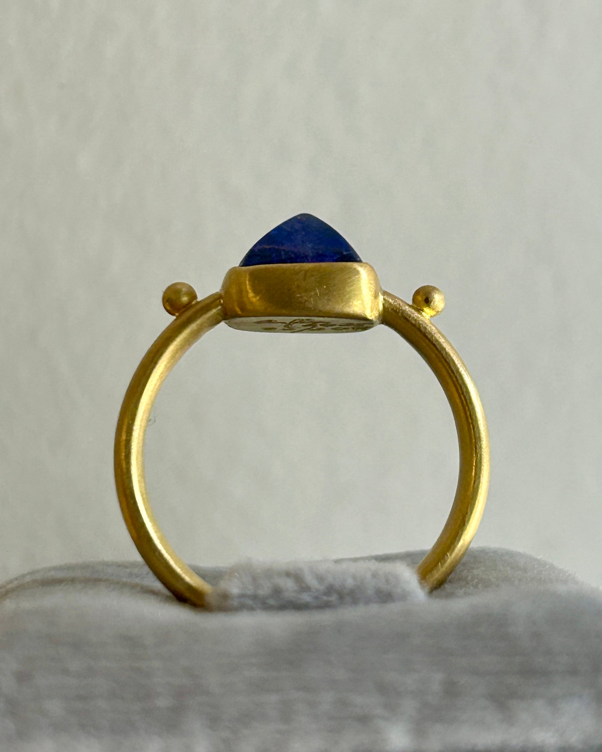 "Giza Too" Gold and Tanzanite Ring