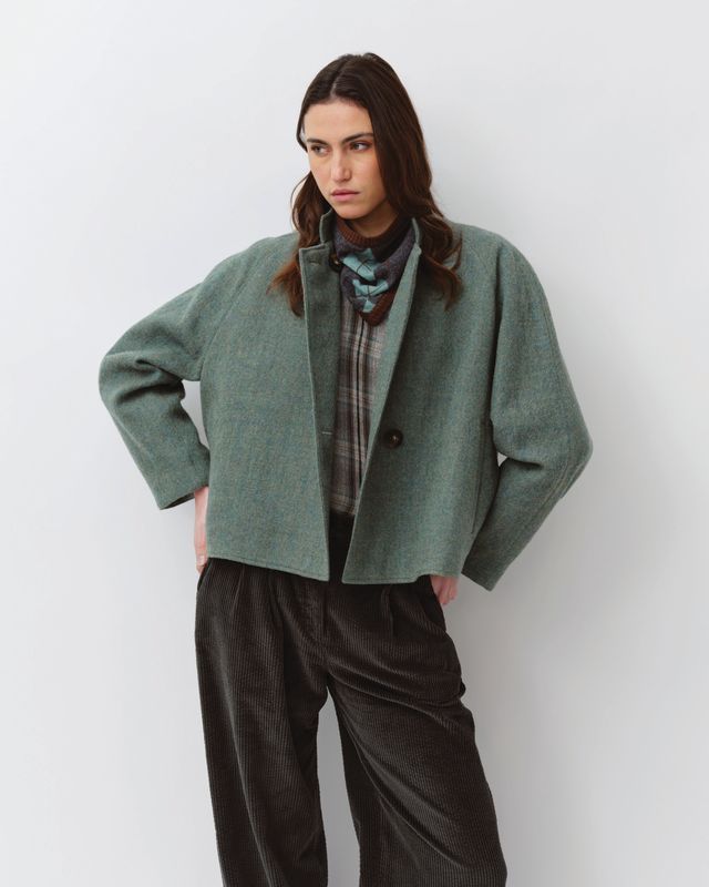 Bravo Jacket in Aqua
