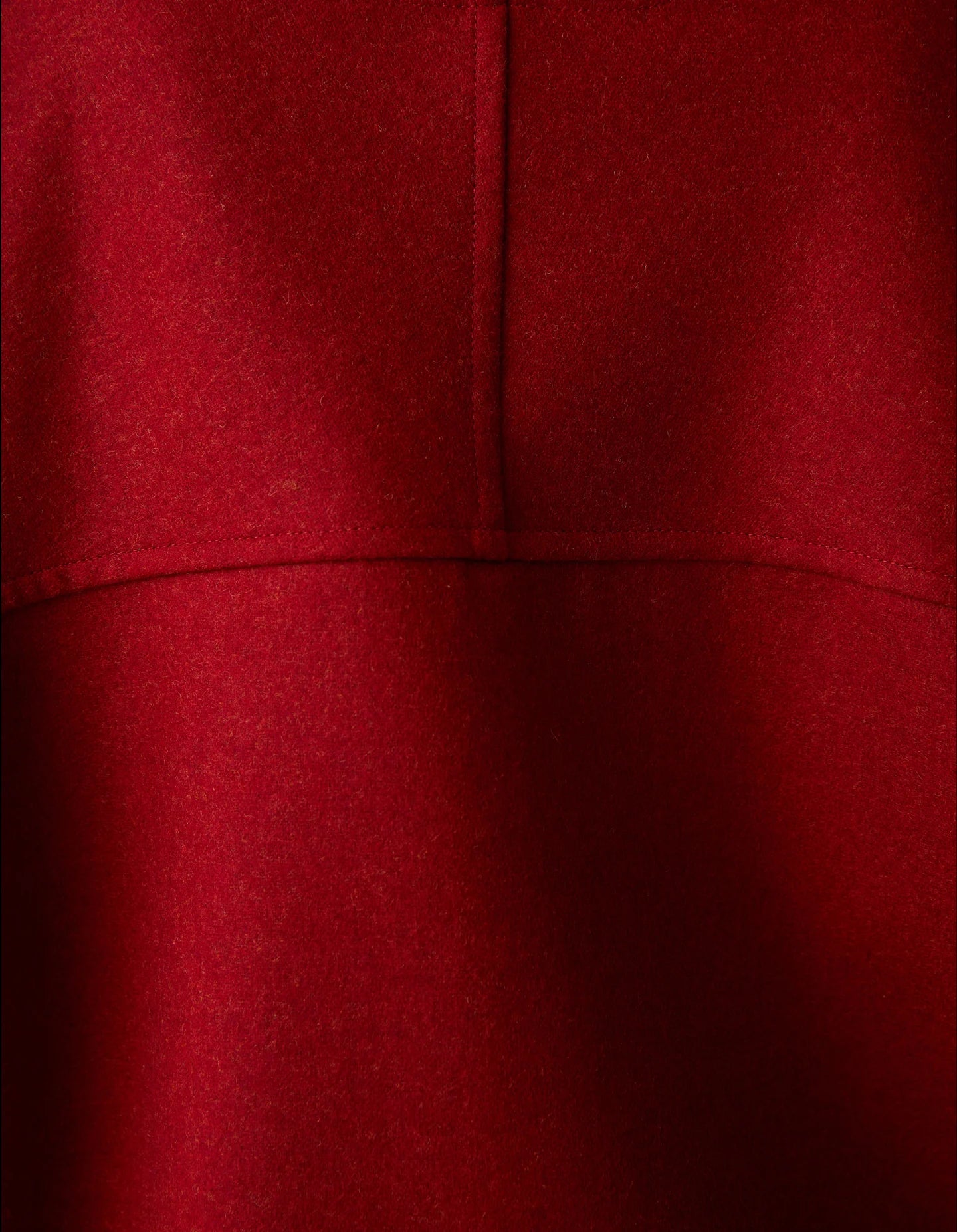 The Merino Chore Coat in Red