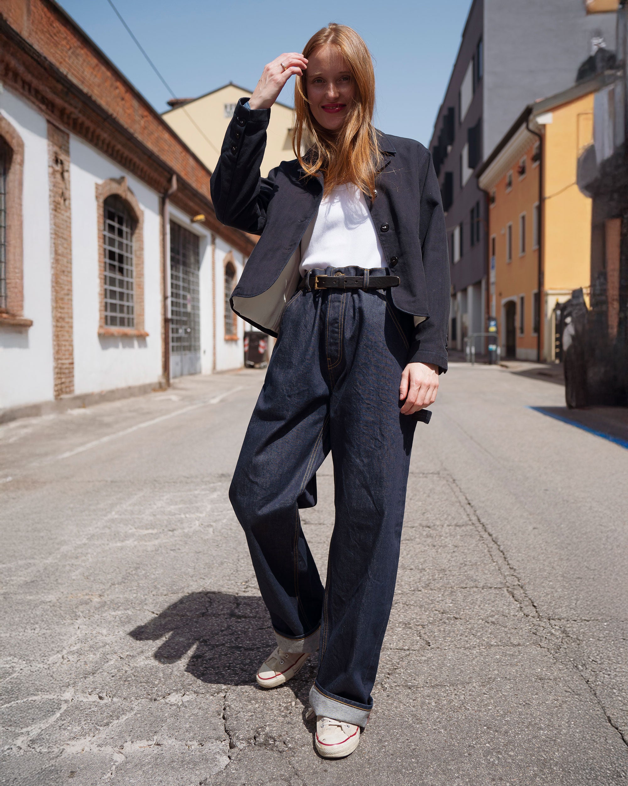 Type 150 Big Selvedge Carpenter in Rinse