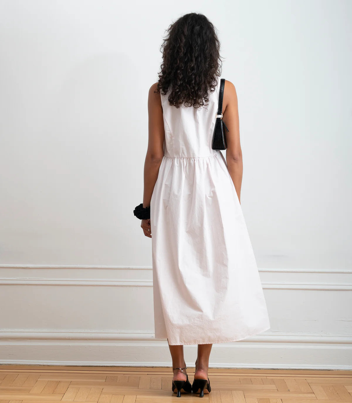 Sierra Button Up Dress in Primrose