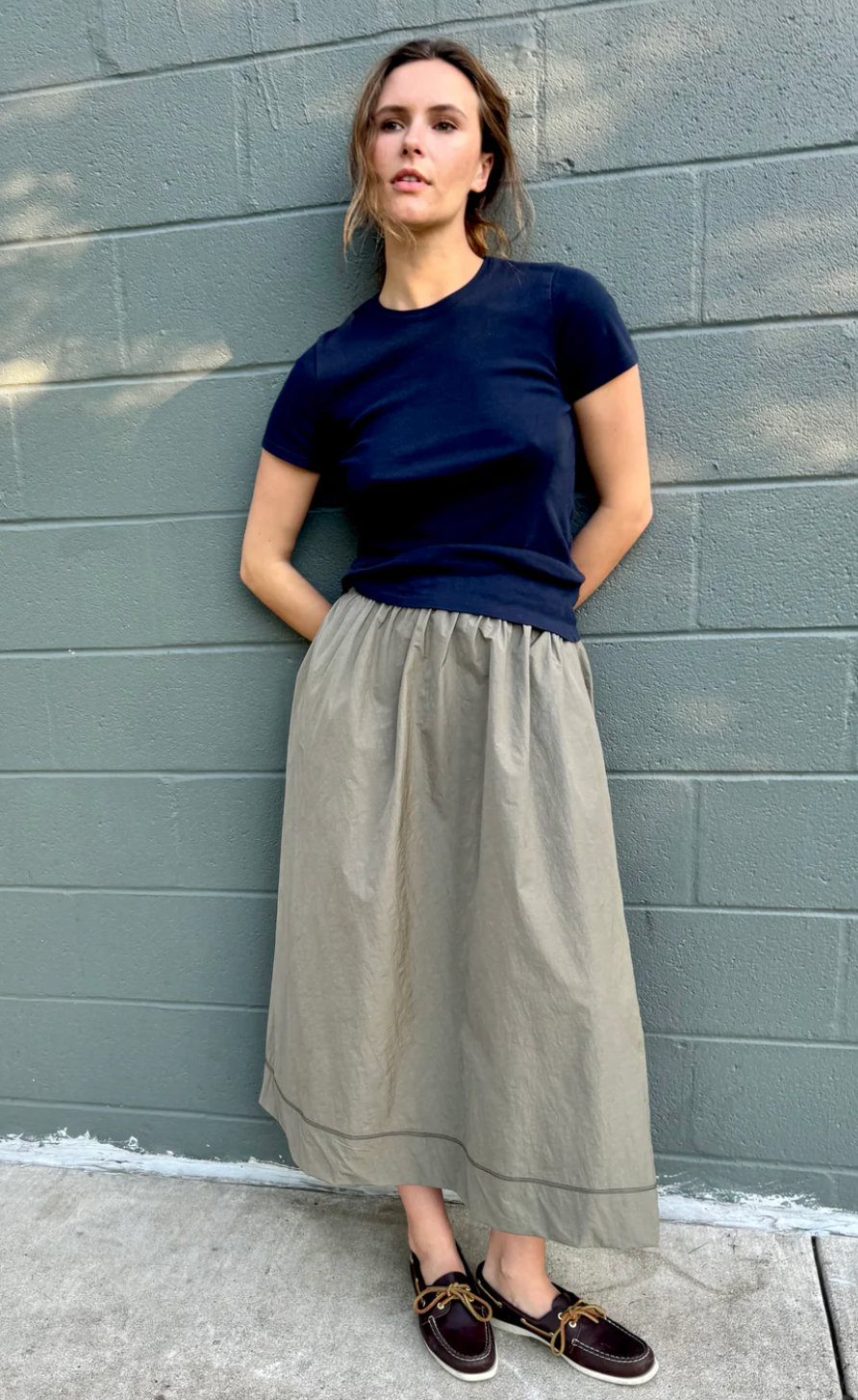 Tech Skirt in Sage