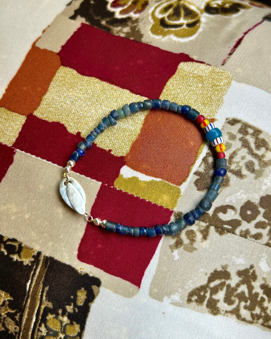 Traveler Bracelet with Sterling Silver