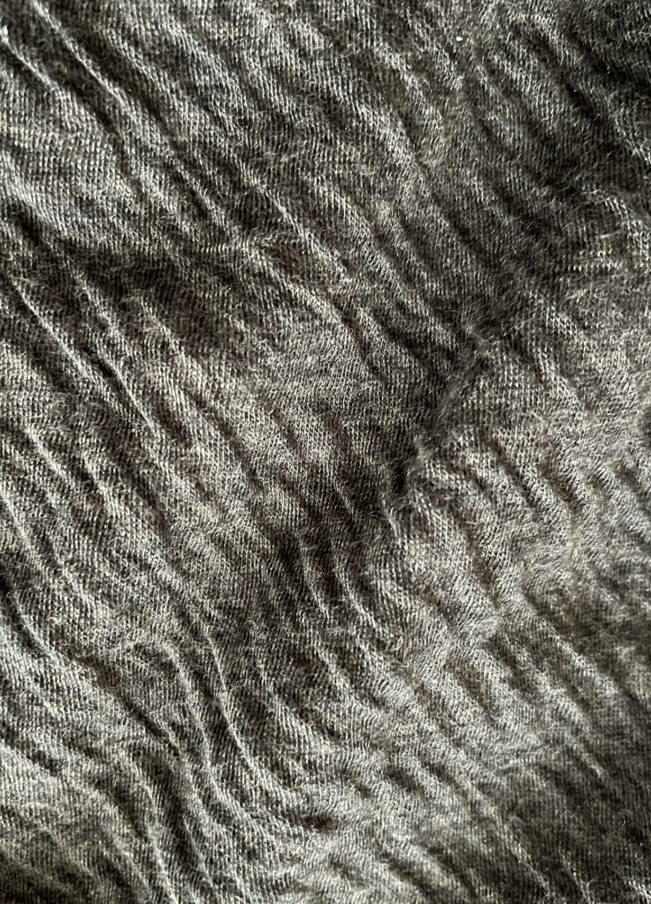 Soft Mock Neck Top in Black