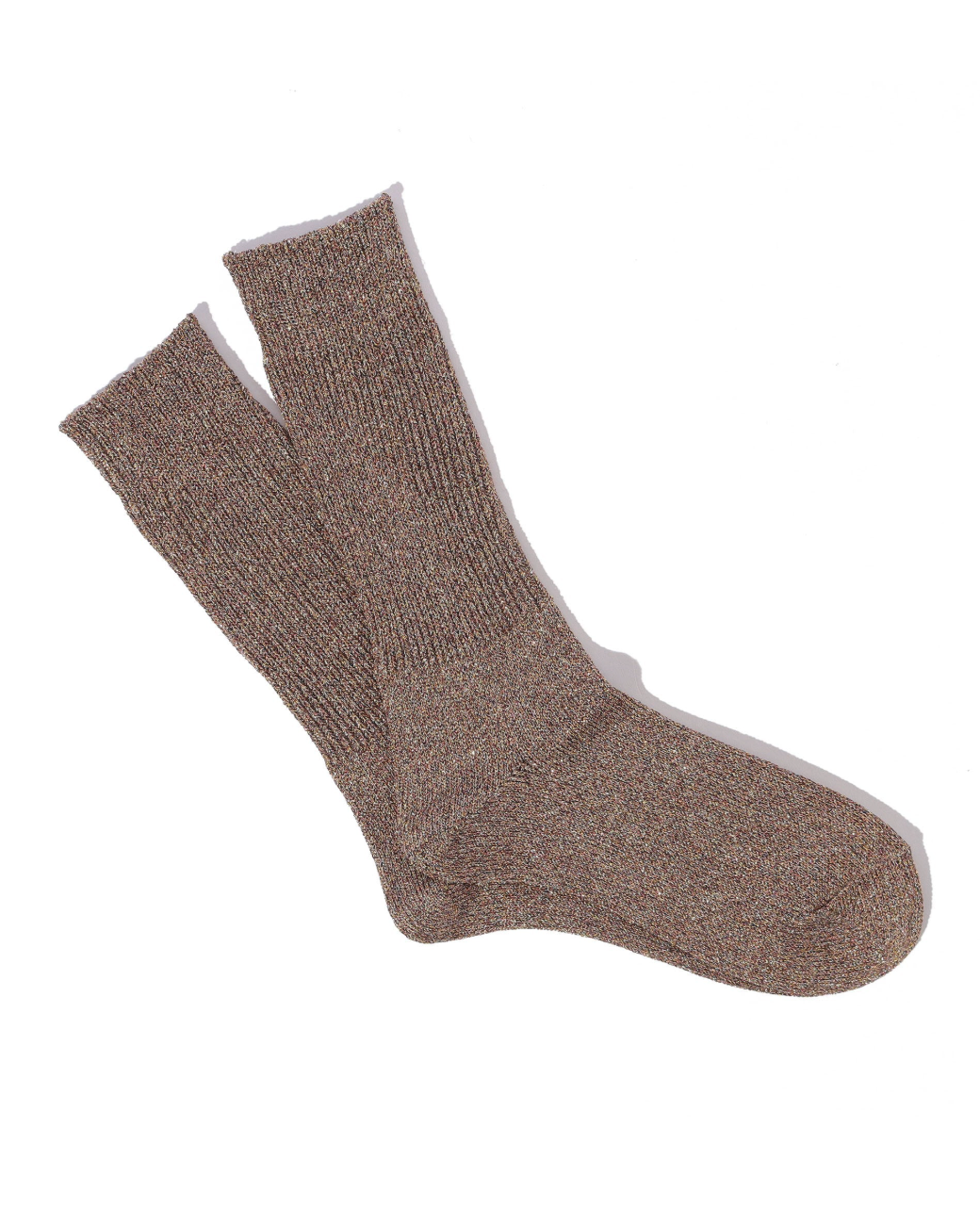 Glitter Rib Crew Socks