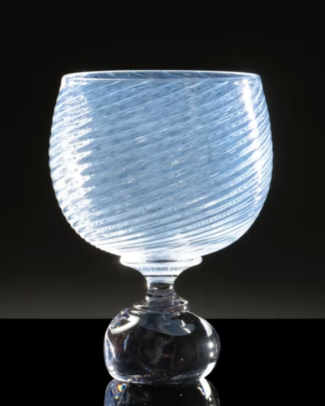 Rock Goblet in Alabaster