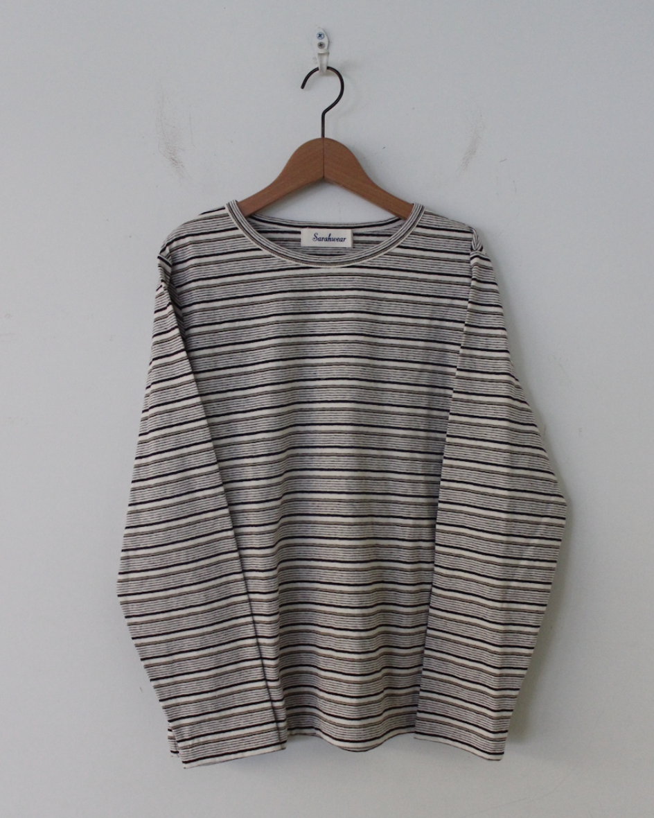 Stripe Jersey Shirt in Ivory