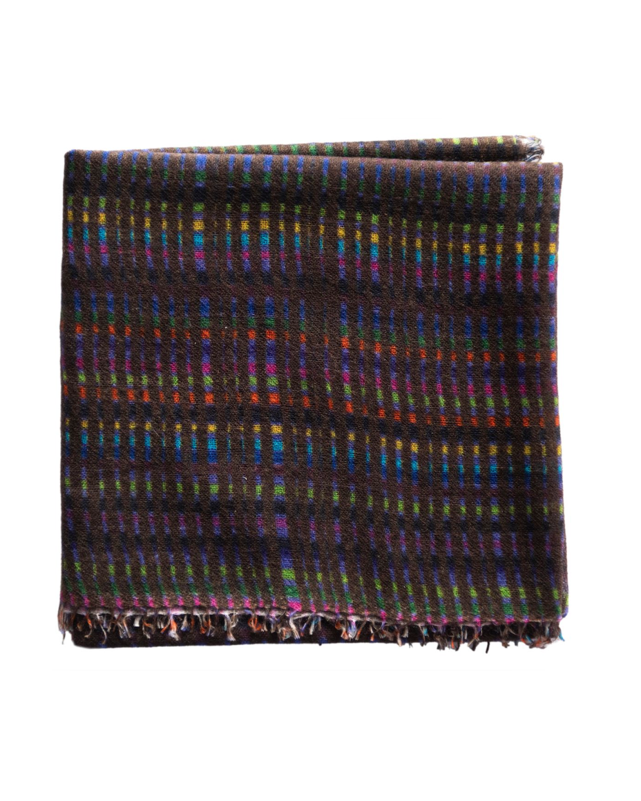 Cashmere Whisper Neckerchief in Shoji Chocolate