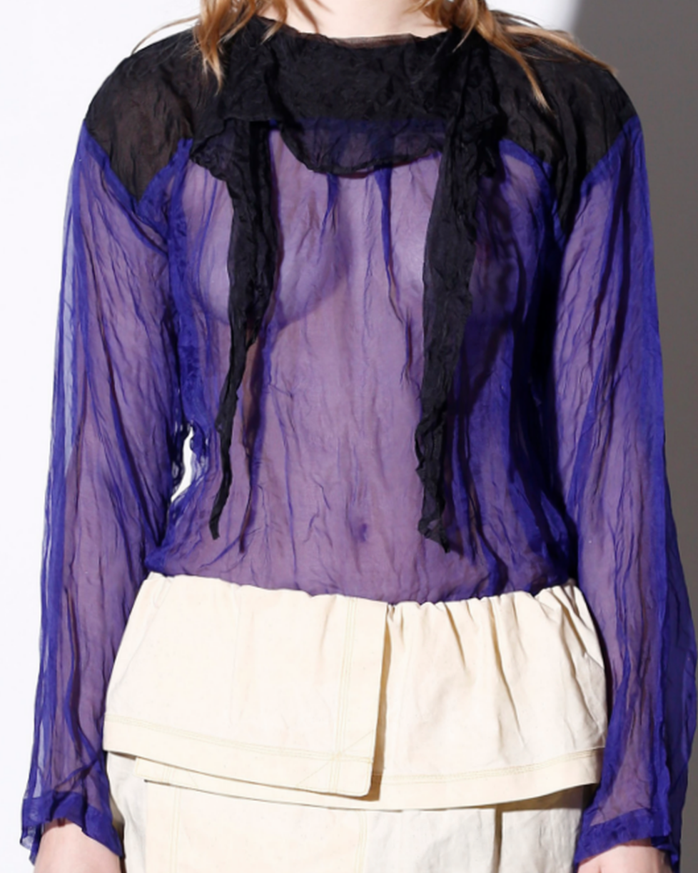 Compass Blouse in Throne