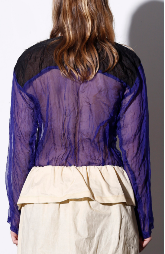 Compass Blouse in Throne