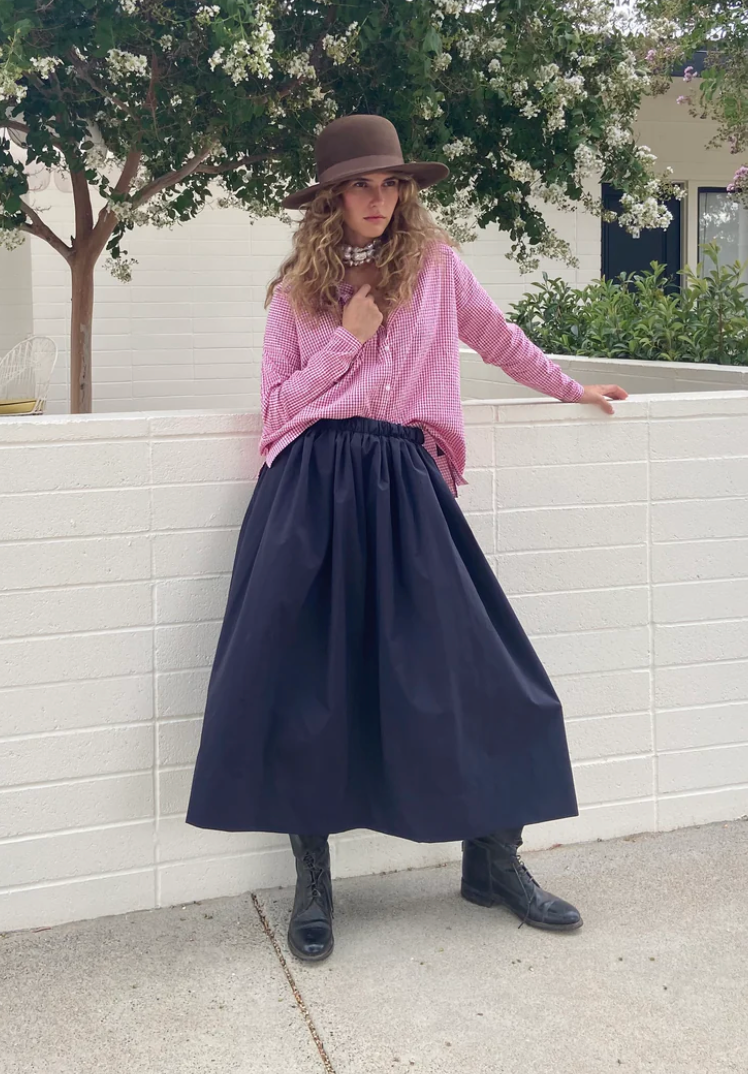 Tech Skirt in Navy