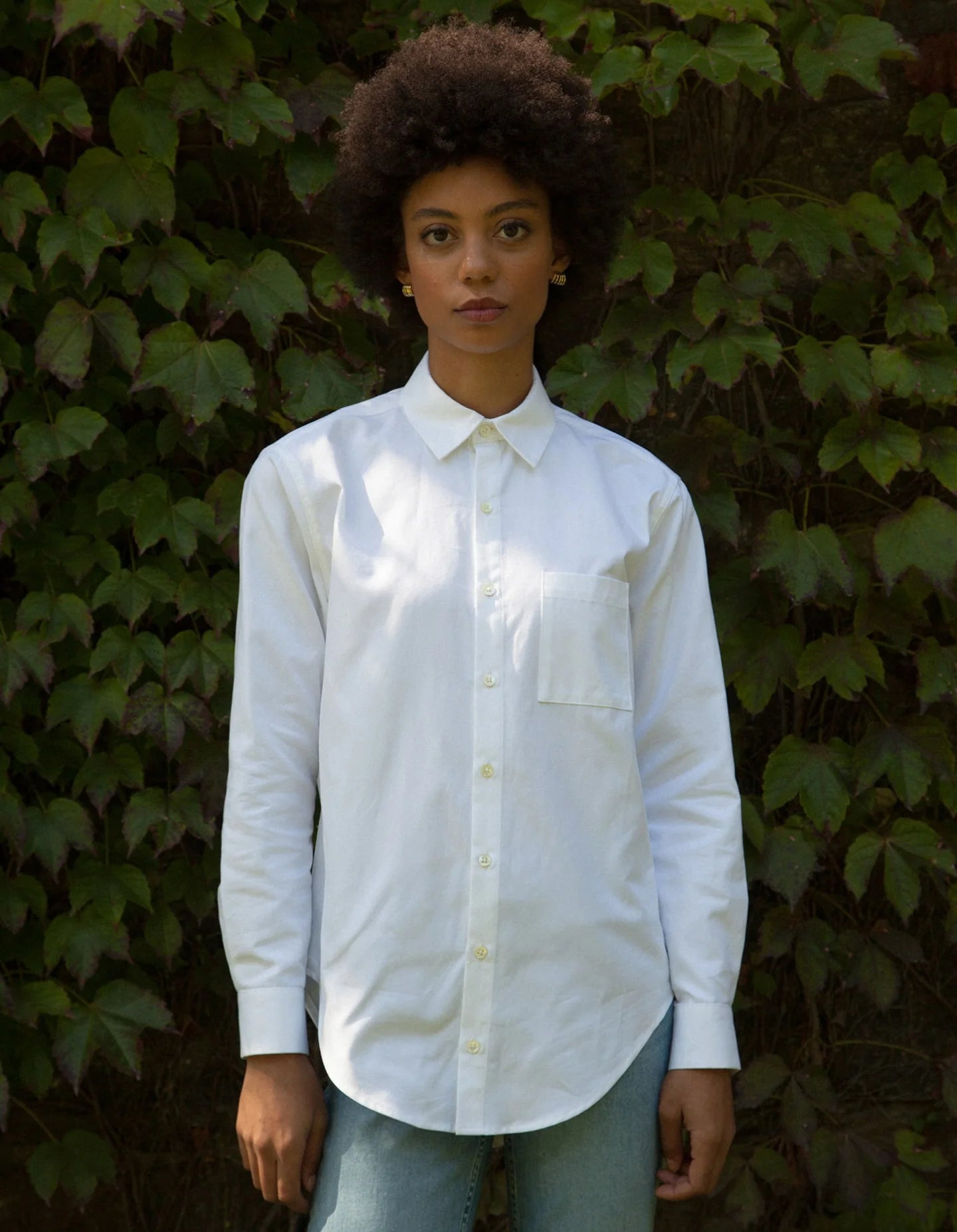 The New Oxford in Crisp White Cotton