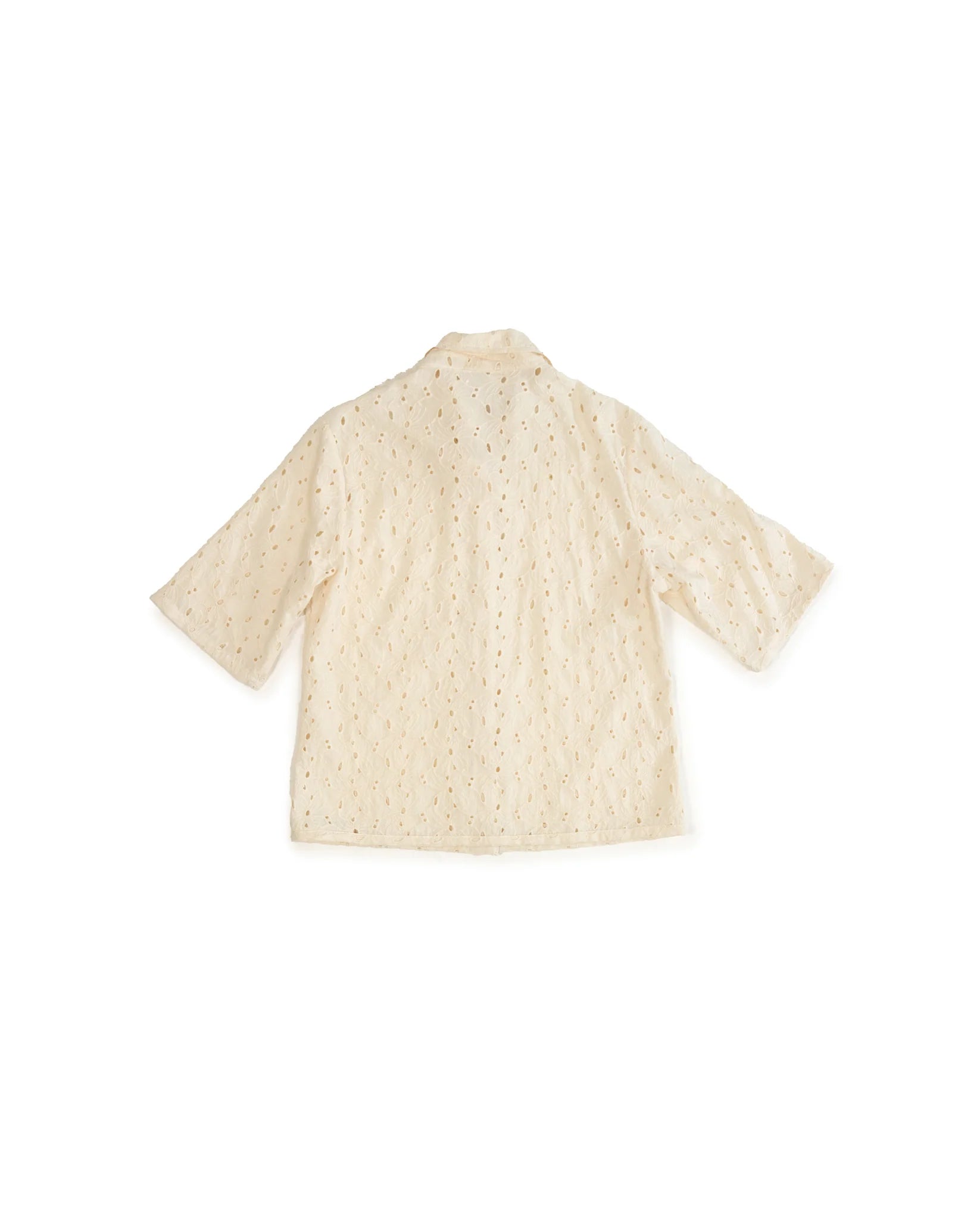 Sisal Shirt in Ecru Flower