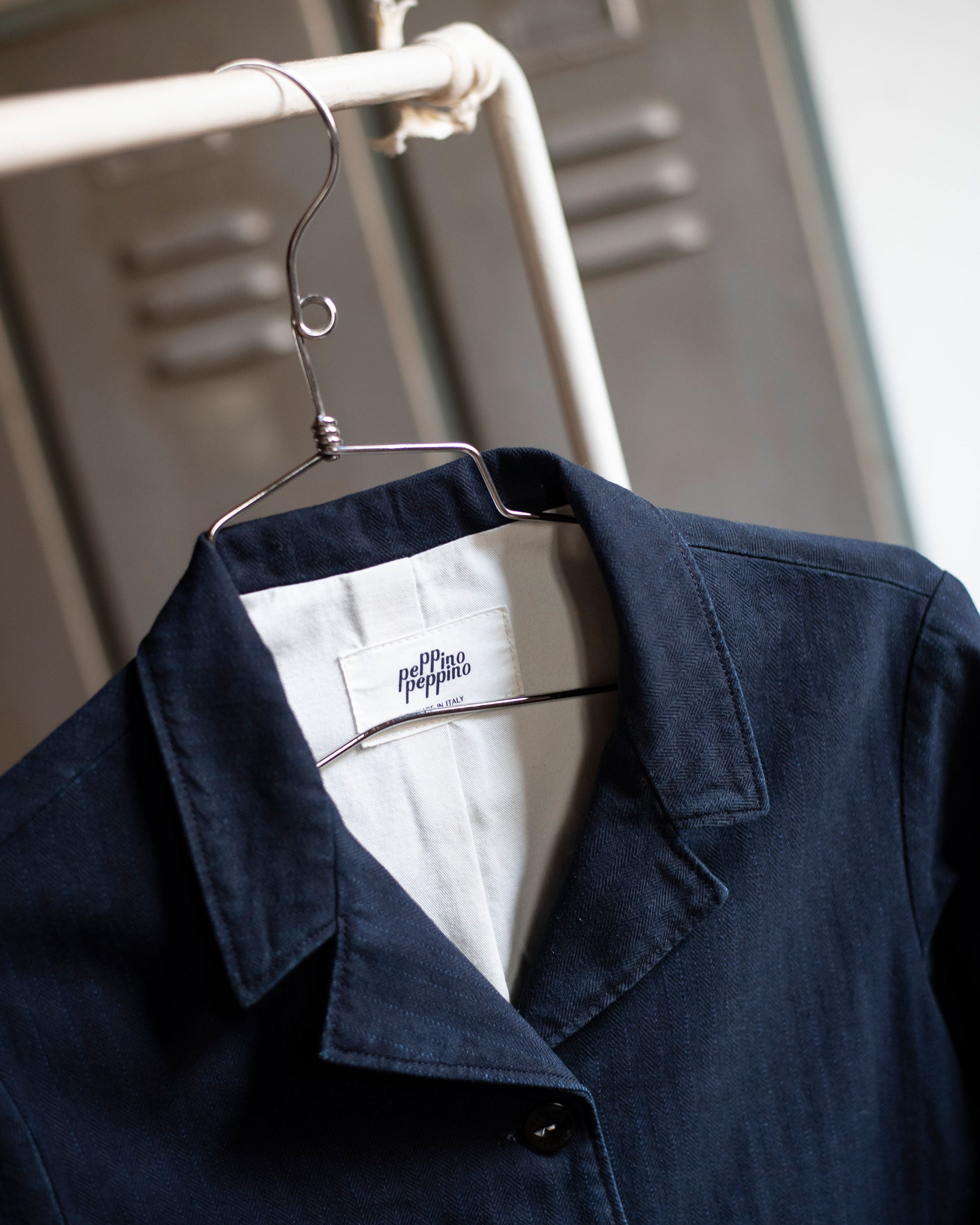 Type 138 Sorority Jacket in Indigo Herringbone