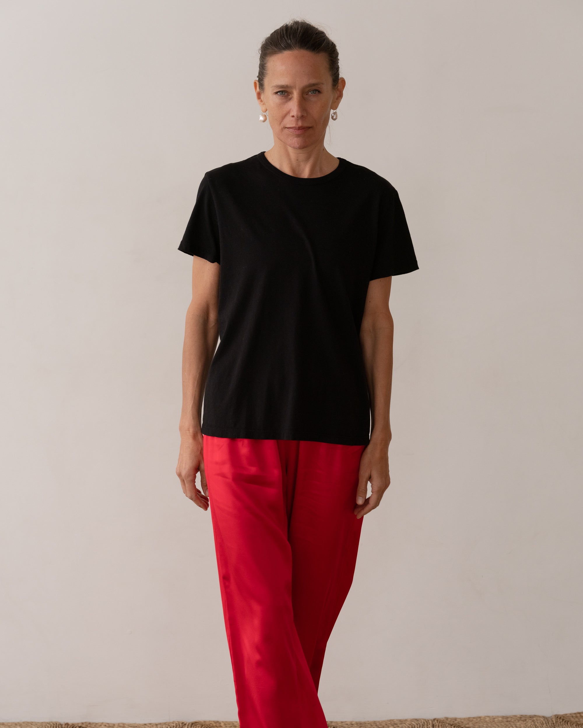 The Jersey Tee in Jet