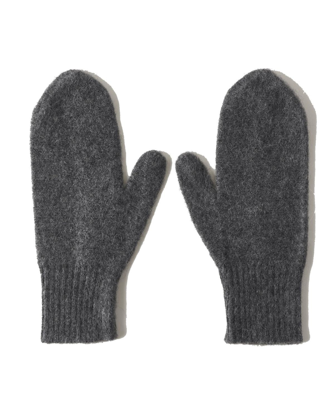 Alpaca Mittens in Flannel