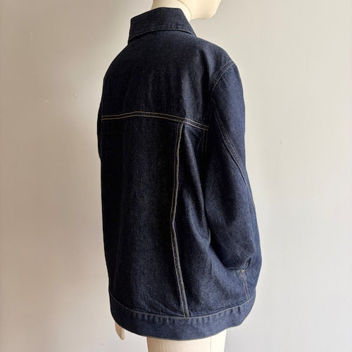 Sissy Indigo Denim Jacket in Dark Wash