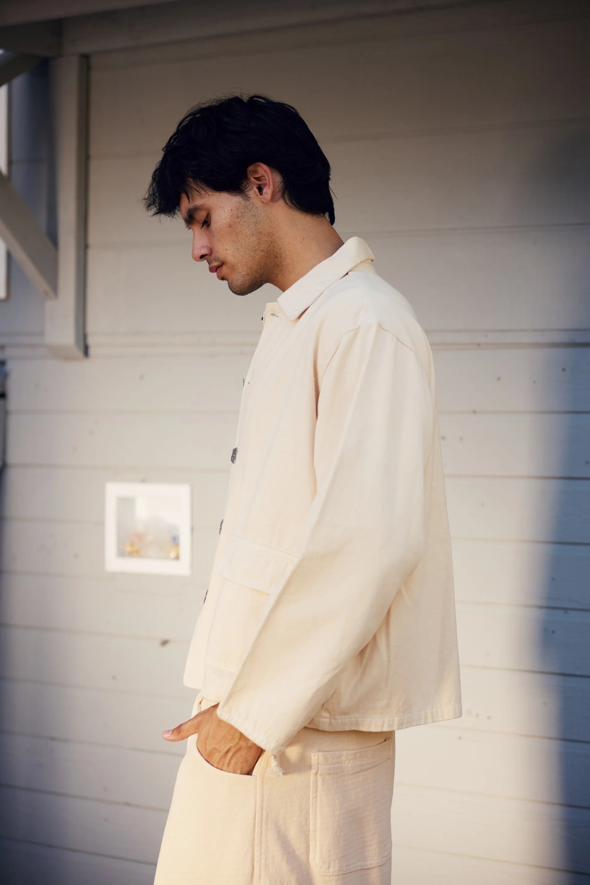 Community of Lovers Work Jacket in Leaf Green