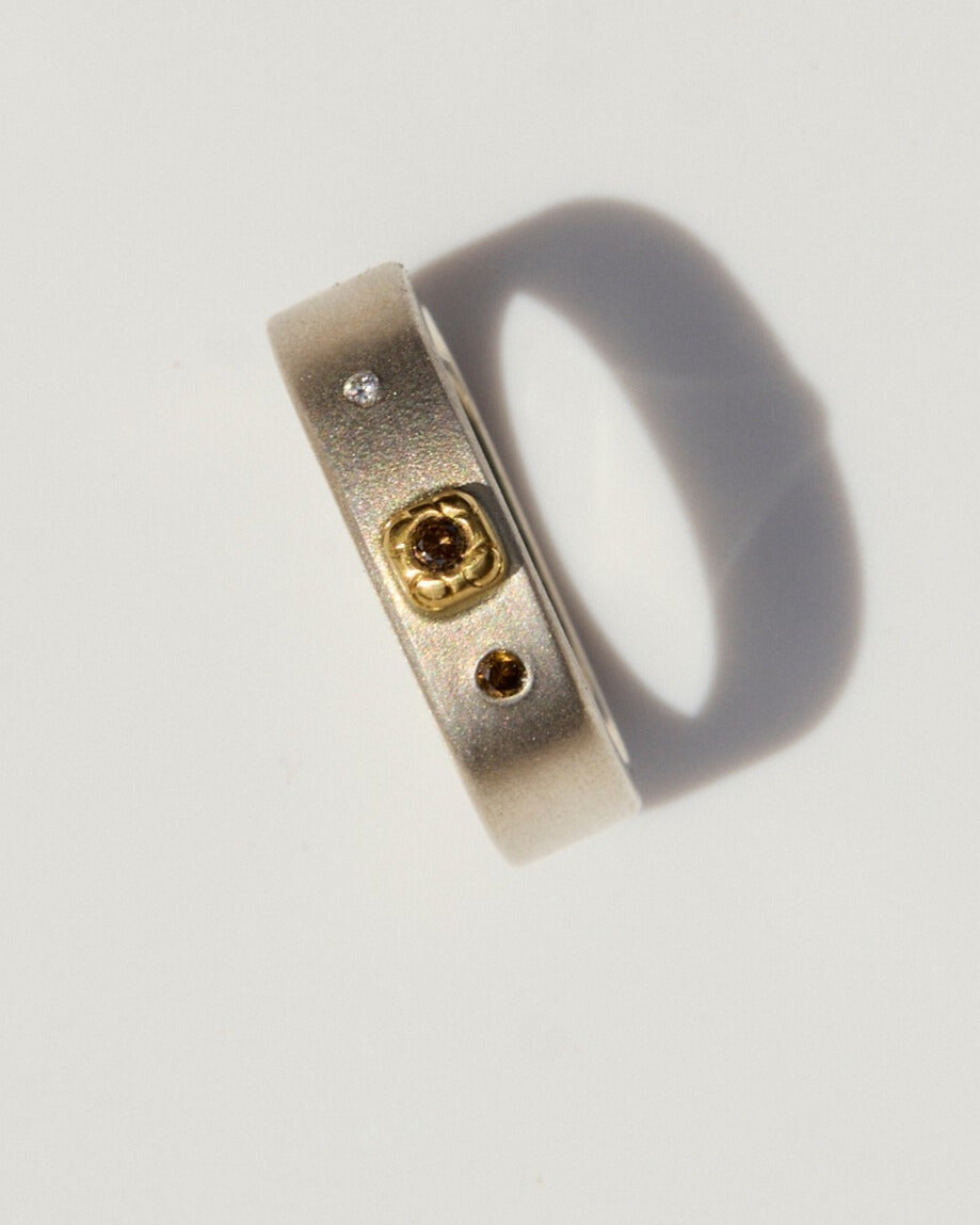 Diamond Trio Thin Bands