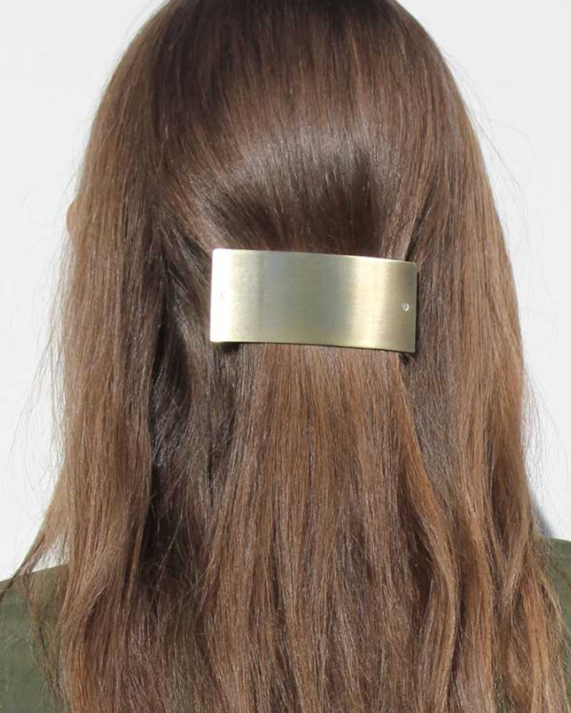 Barrette 033 in Matte Gold